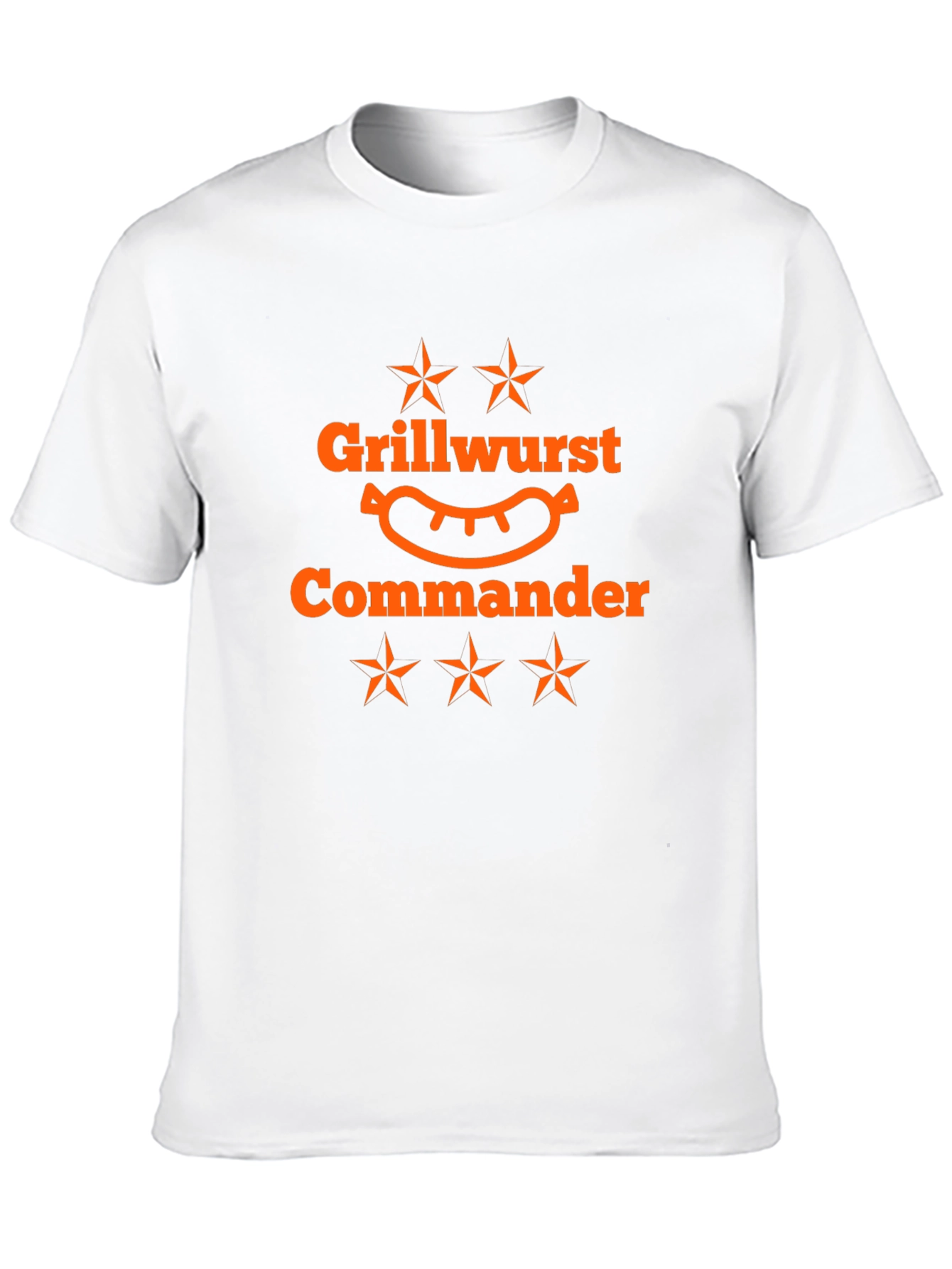 Grillwurst Commander Black T-Shirt