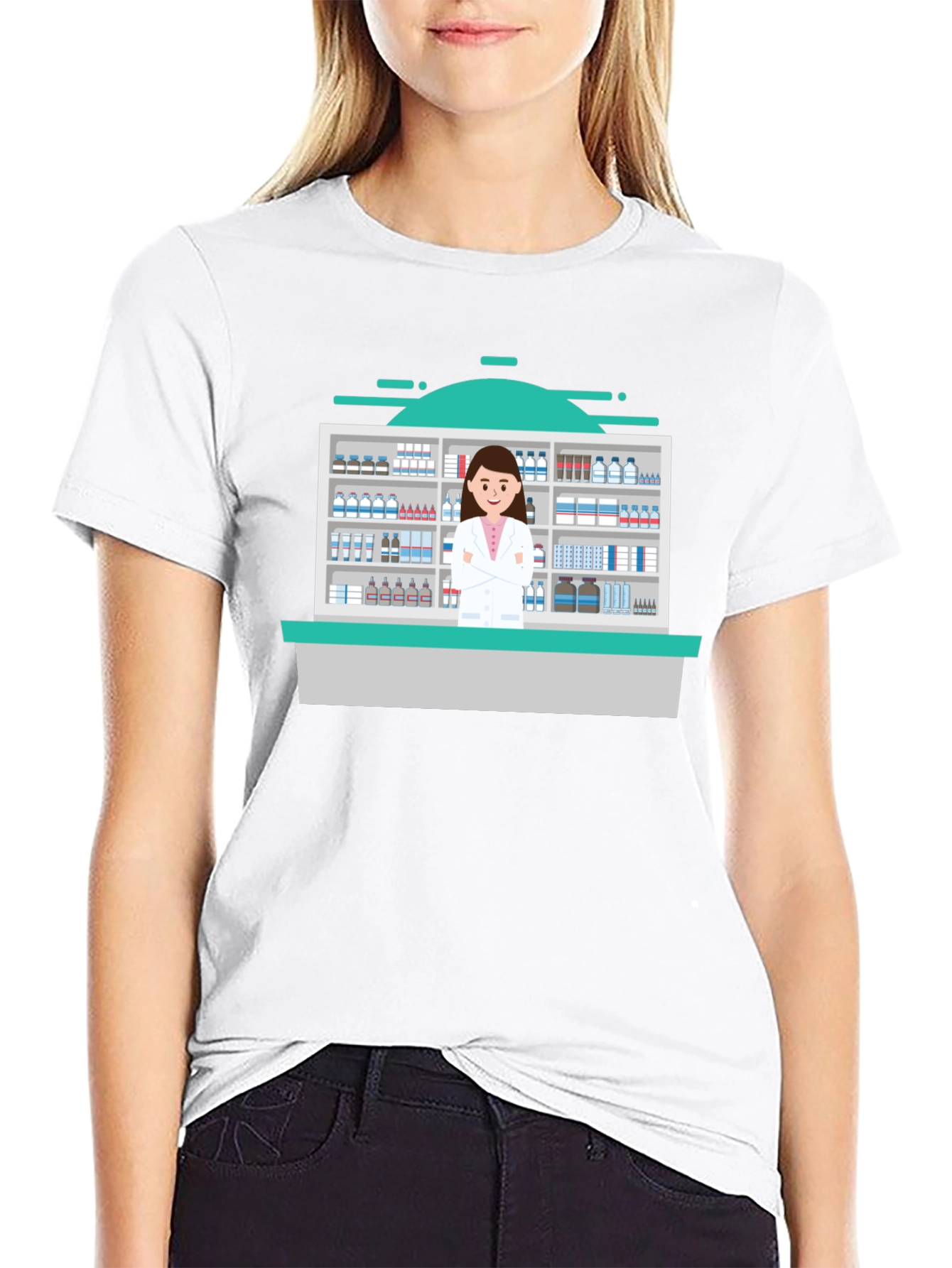 Pharmacist Graphic T-Shirt | Novelty Doctor Shirt