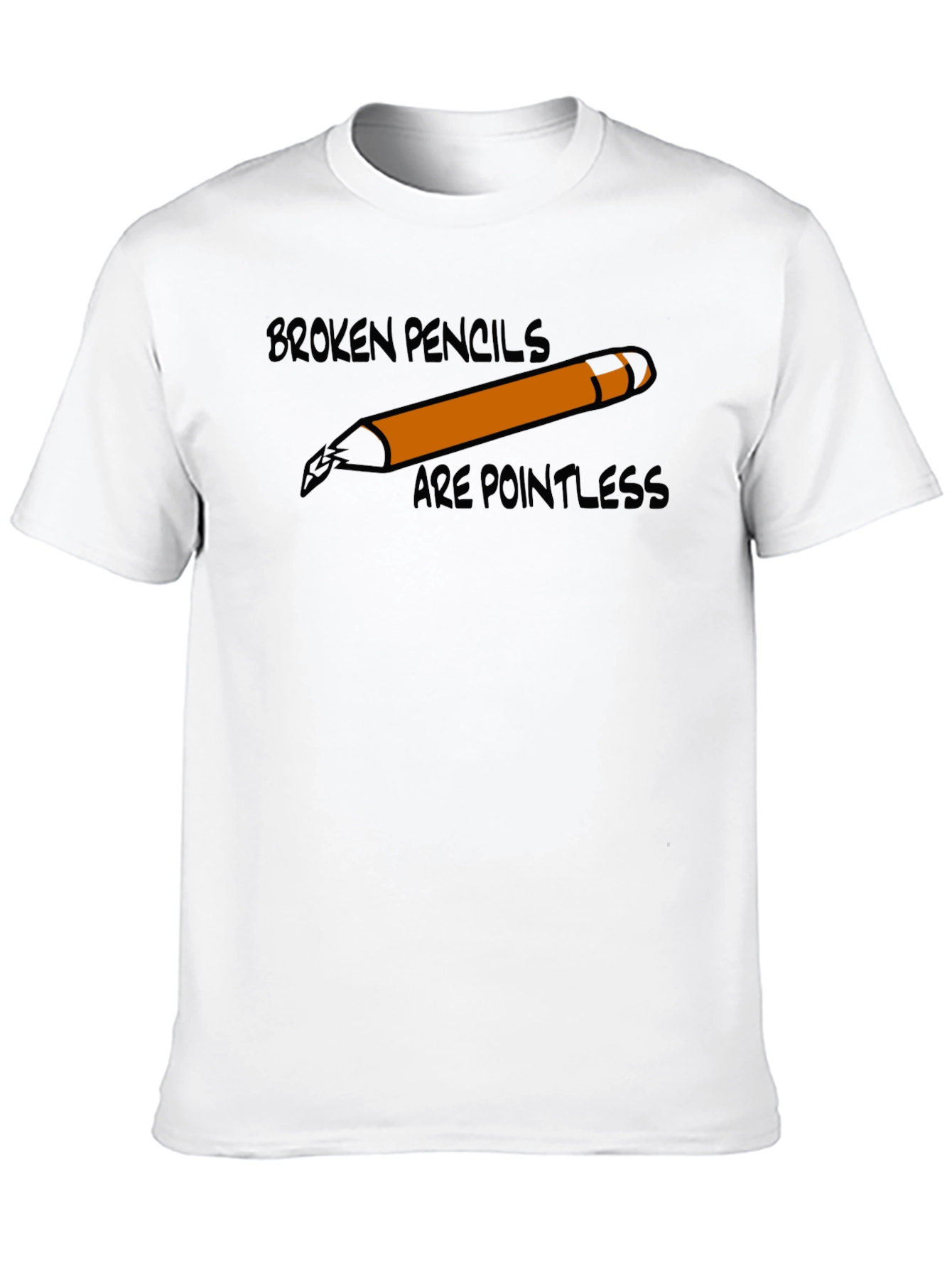 Pointless Pencils T-Shirt - Funny Graphic Tee