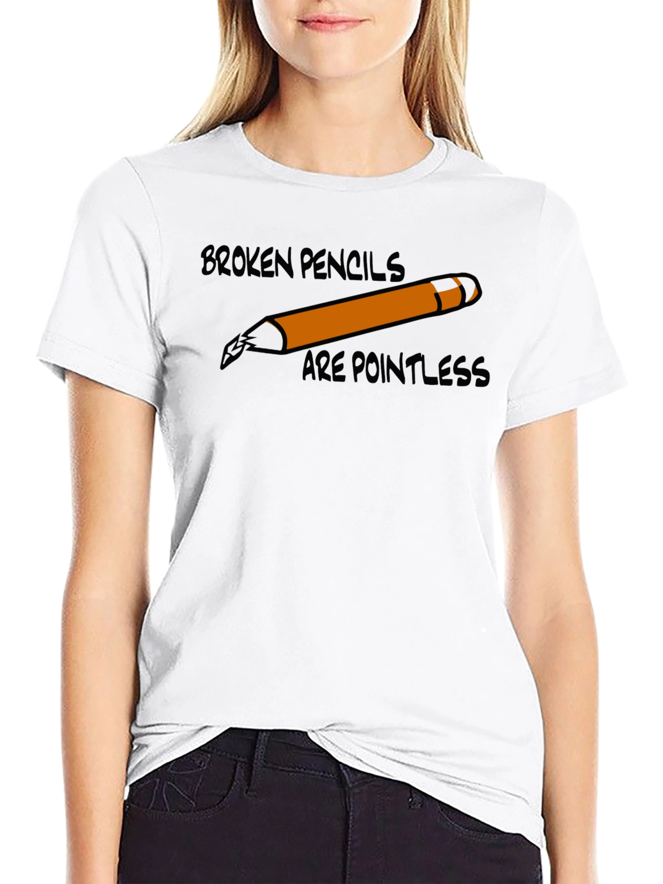 Pointless Pencils T-Shirt - Funny Graphic Tee