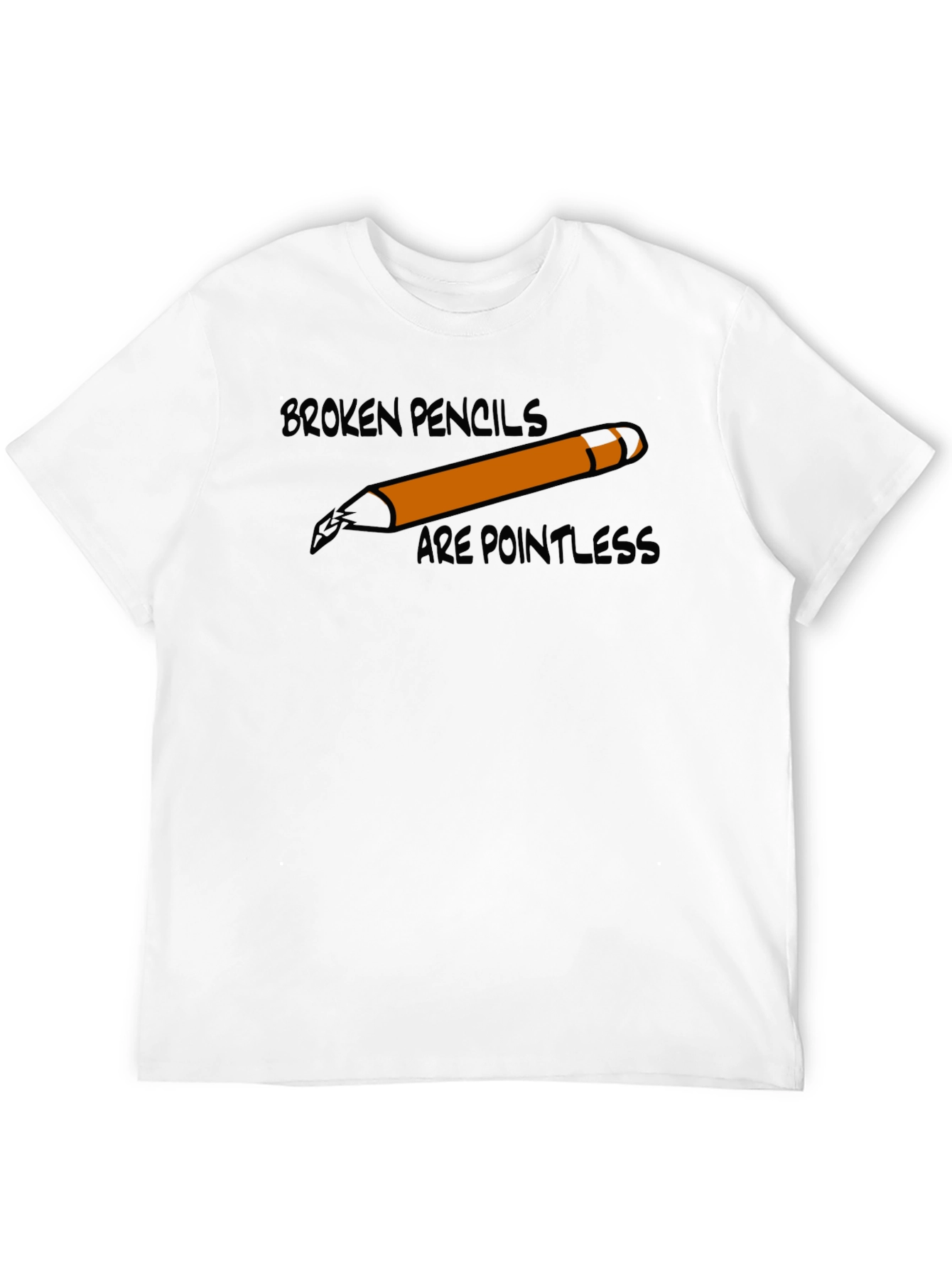 Pointless Pencils T-Shirt - Funny Graphic Tee