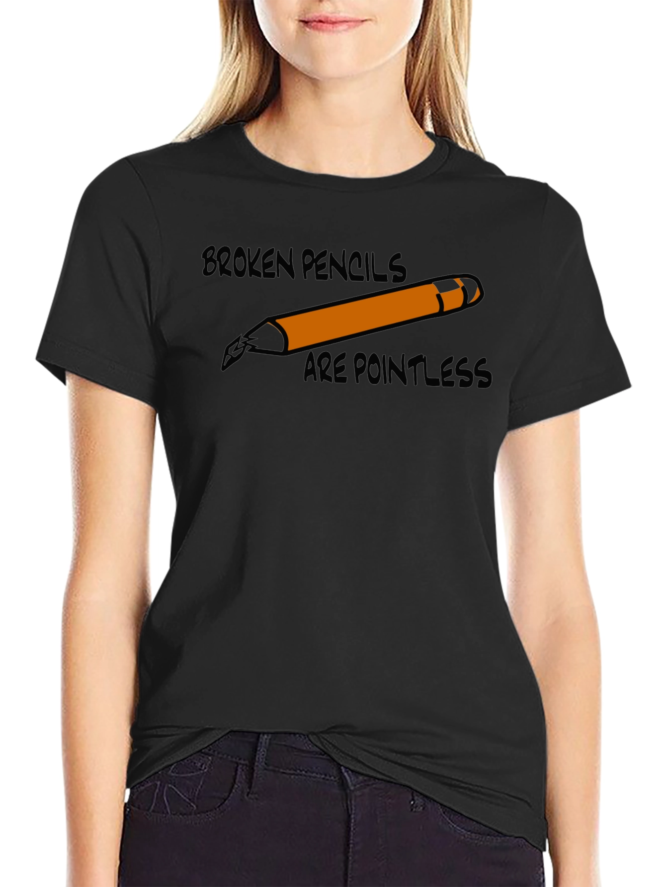Pointless Pencils T-Shirt - Funny Graphic Tee