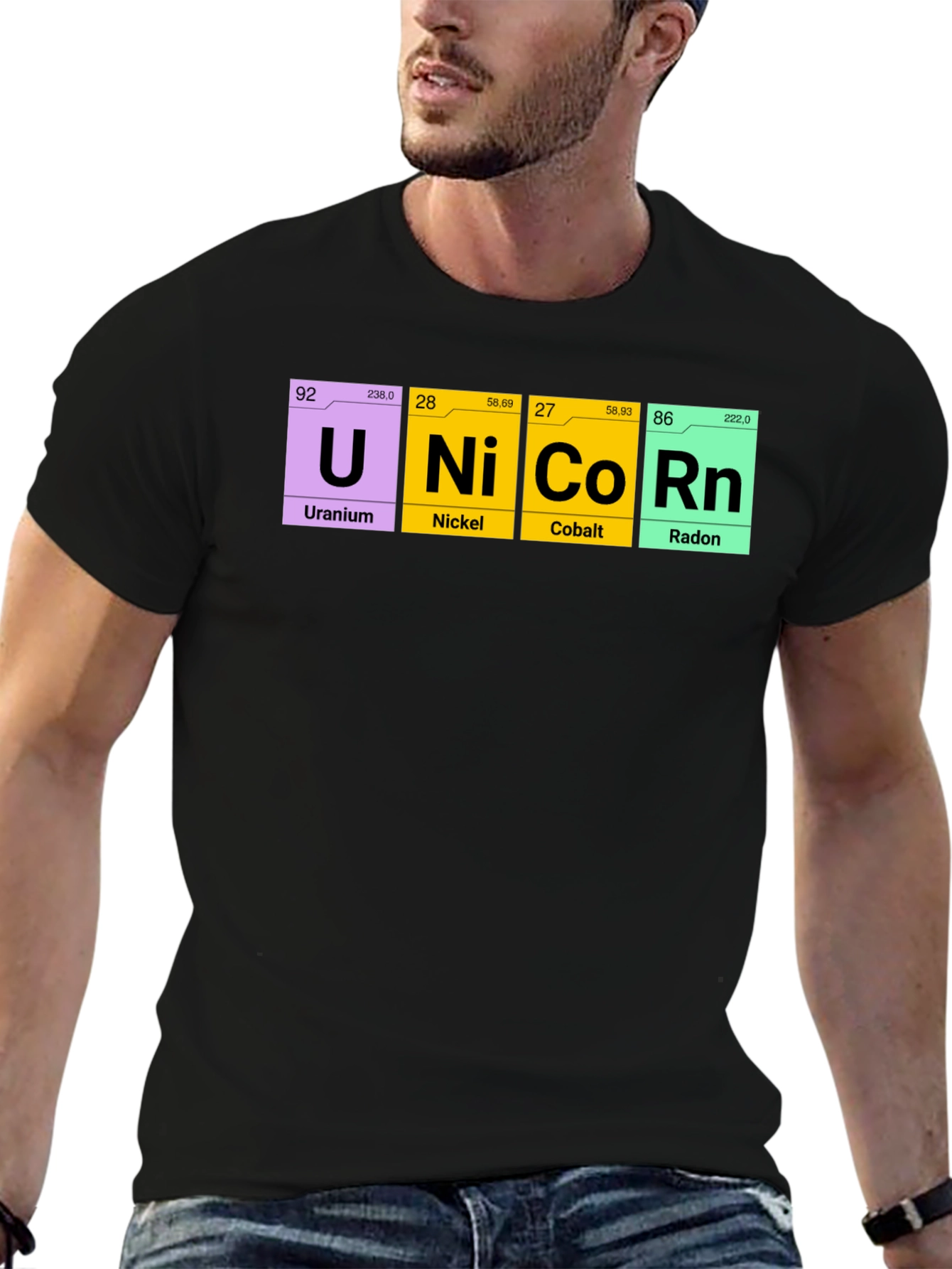Unicorn Periodic Table Elements T-Shirt