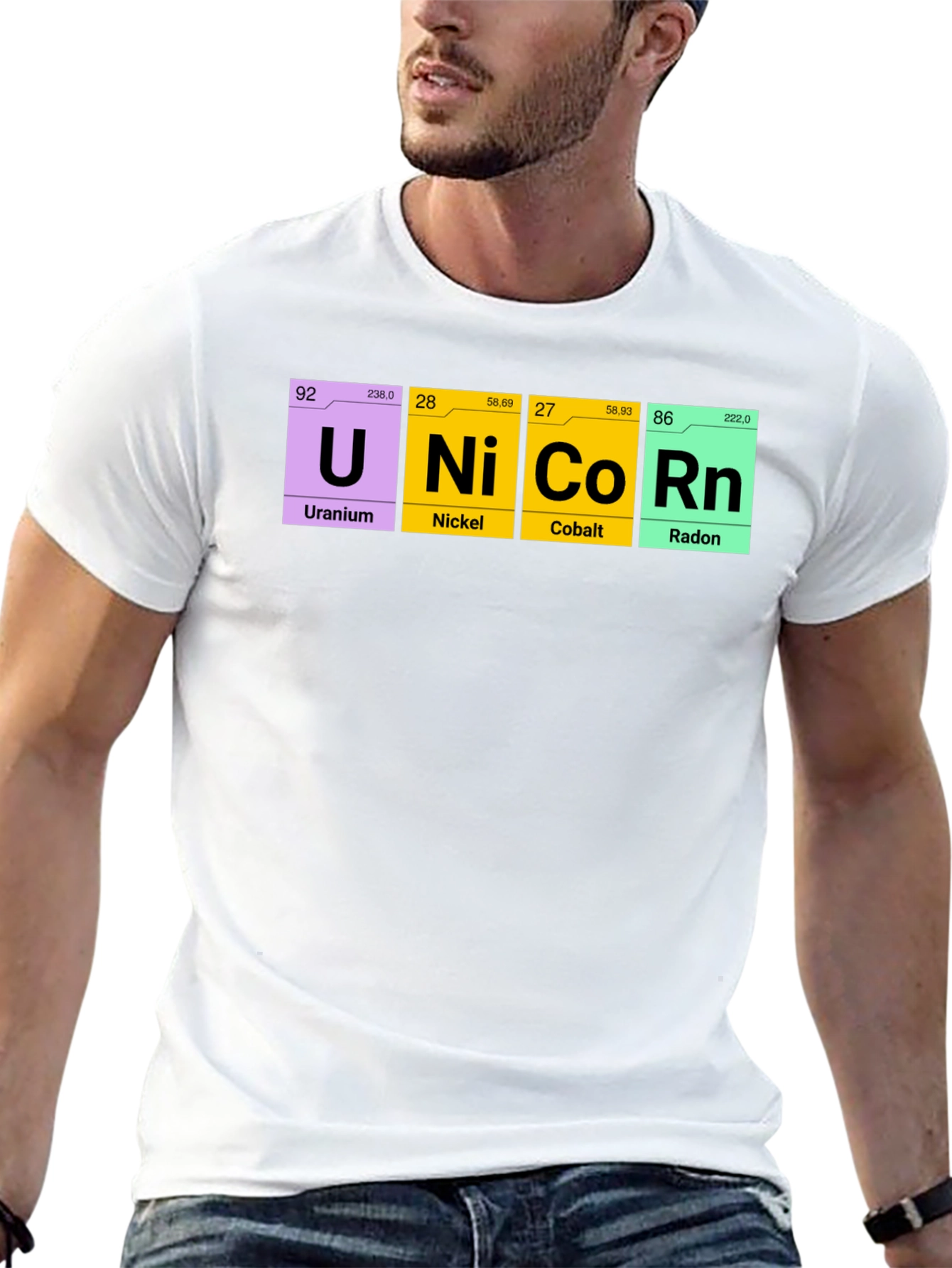 Unicorn Periodic Table Elements T-Shirt