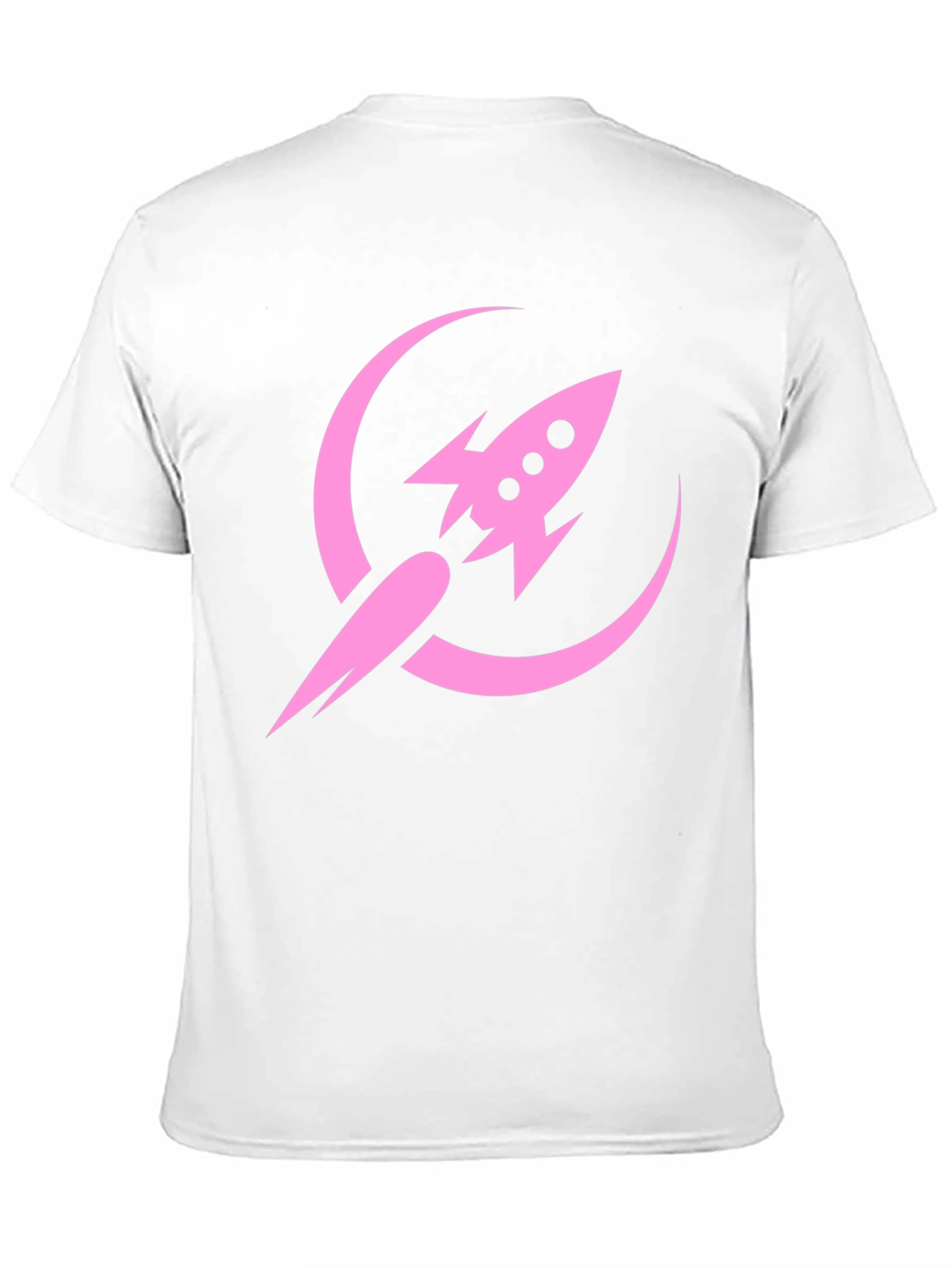 Rocket to the Moon Graphic Tee - Black
