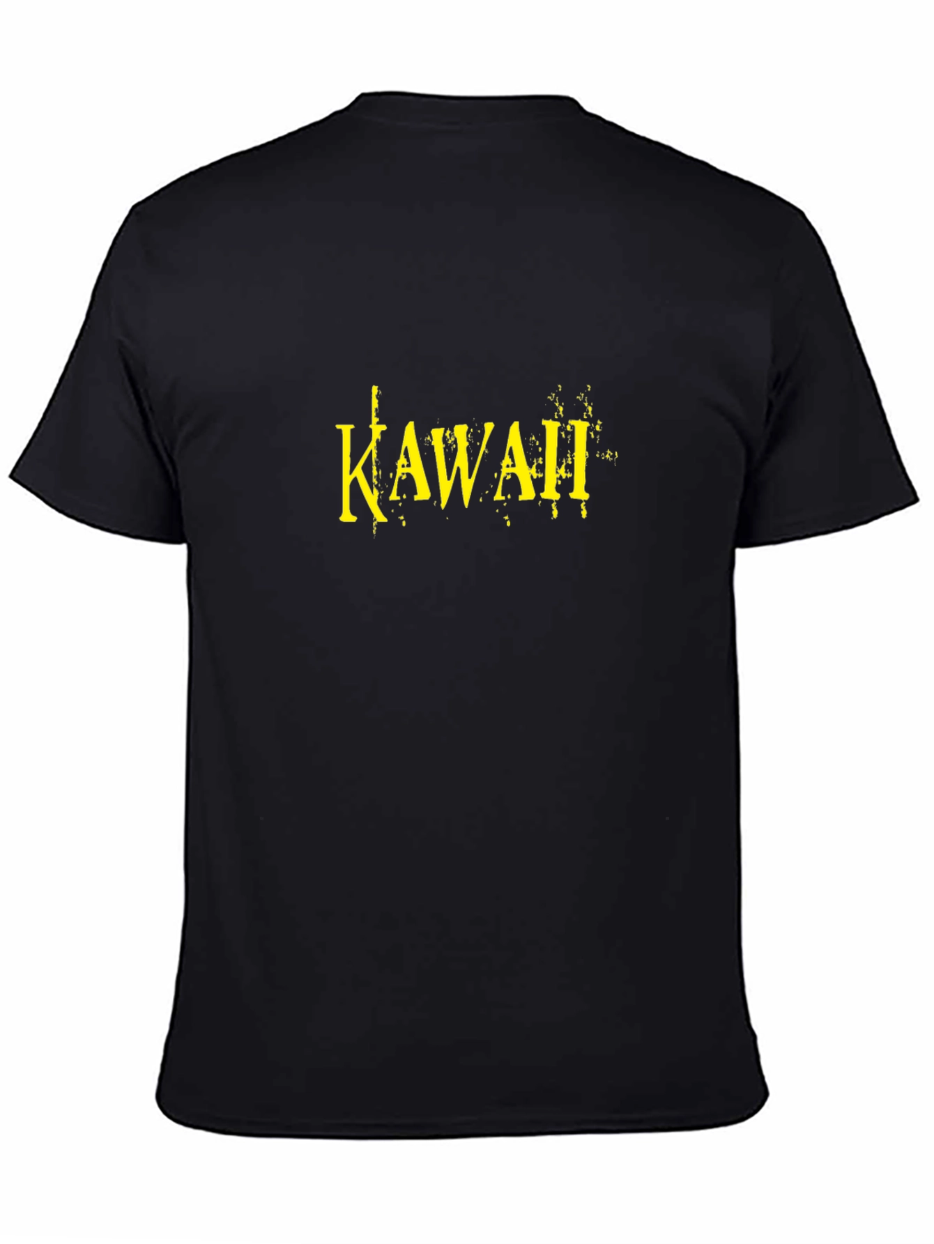 Kawaii Graphic Black T-Shirt