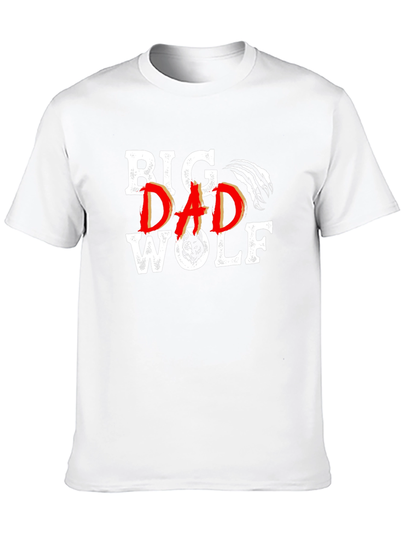 Big Dad Wolf Black Graphic Tee