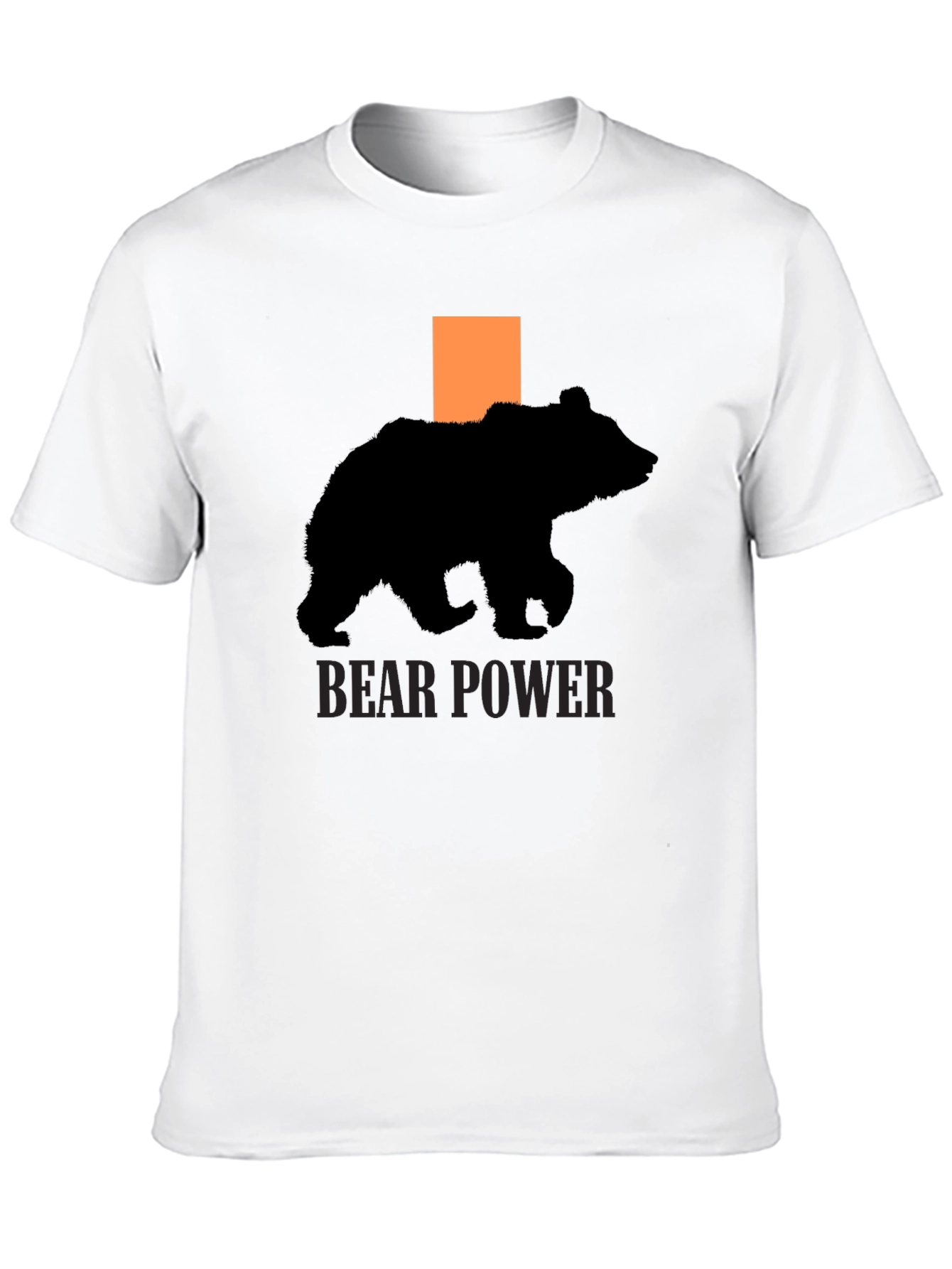 Bear Power T-Shirt - Black Graphic Tee