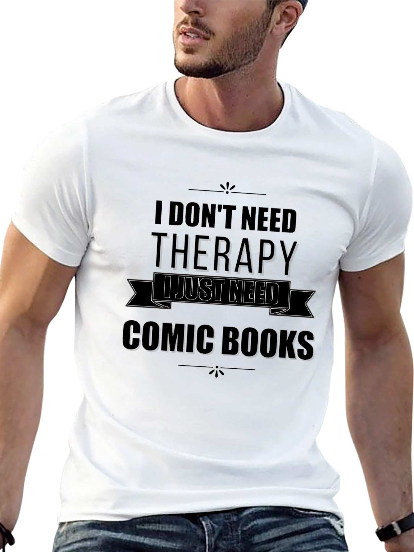 Comic Books Therapy T-Shirt