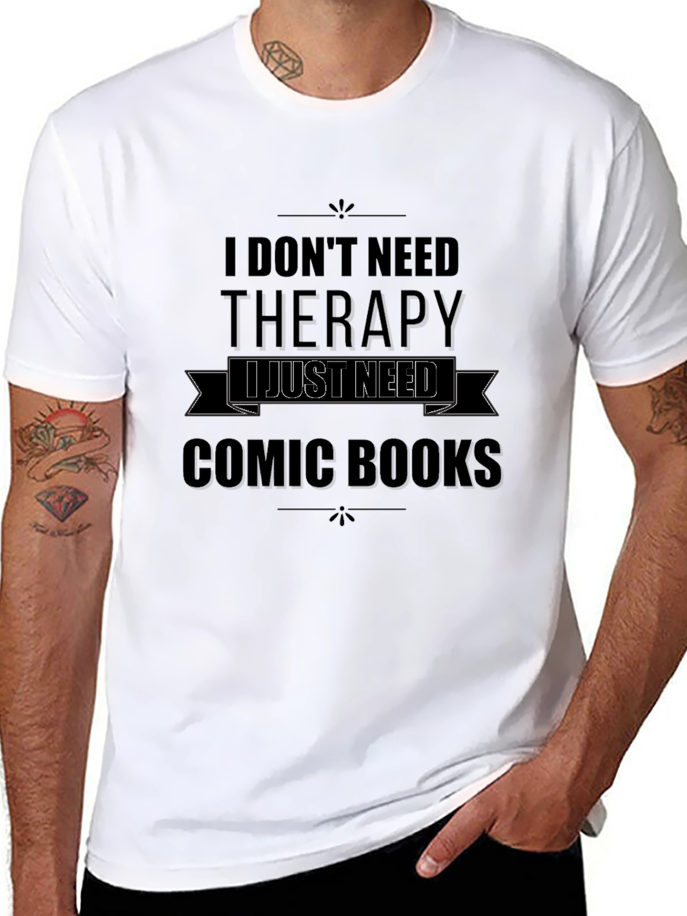 Comic Books Therapy T-Shirt