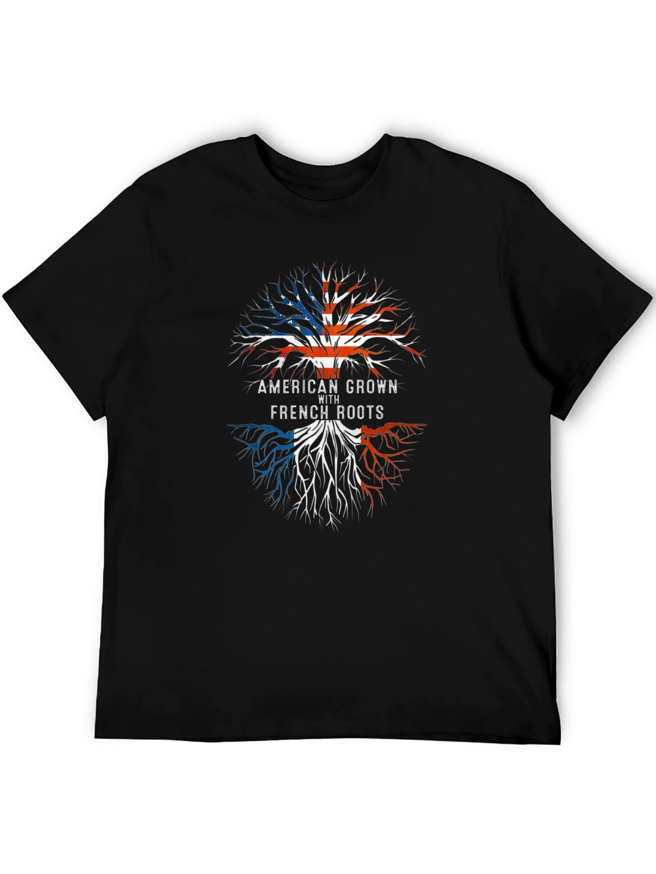 American Grown with French Roots Graphic Tee