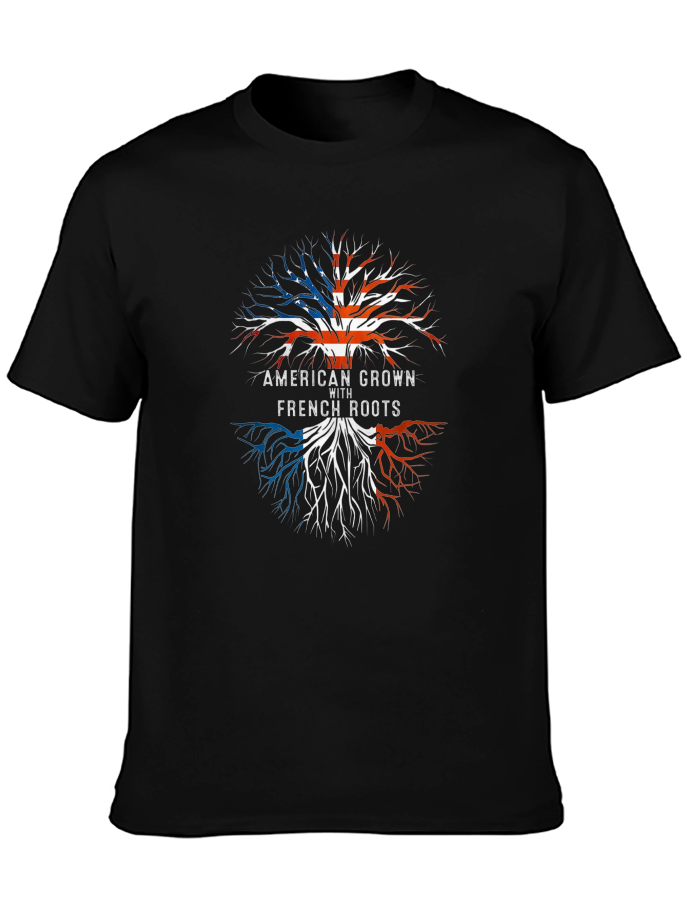 American Grown with French Roots Graphic Tee