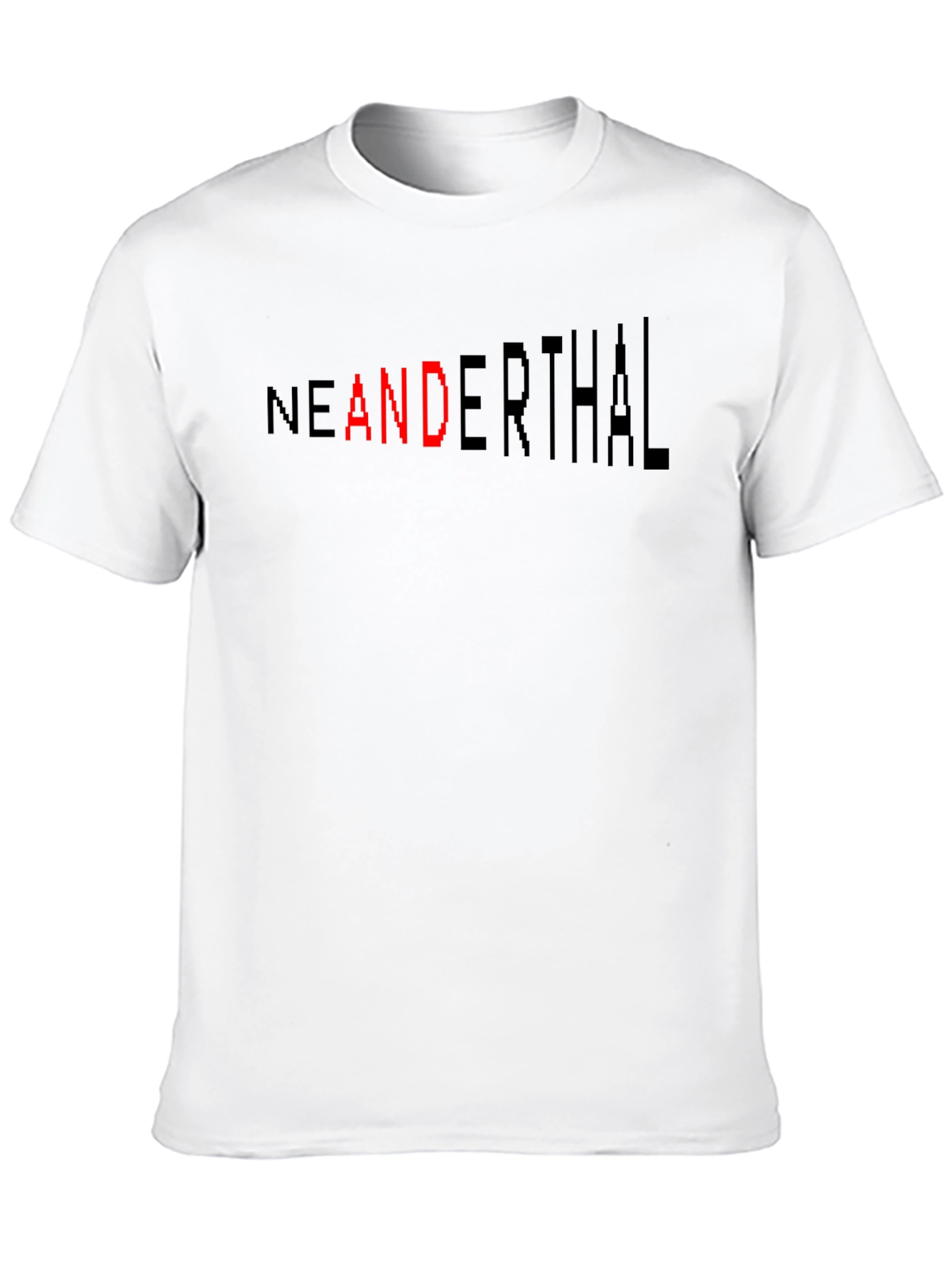 Neanderthal Graphic T-Shirt - Modern Twist on Prehistoric
