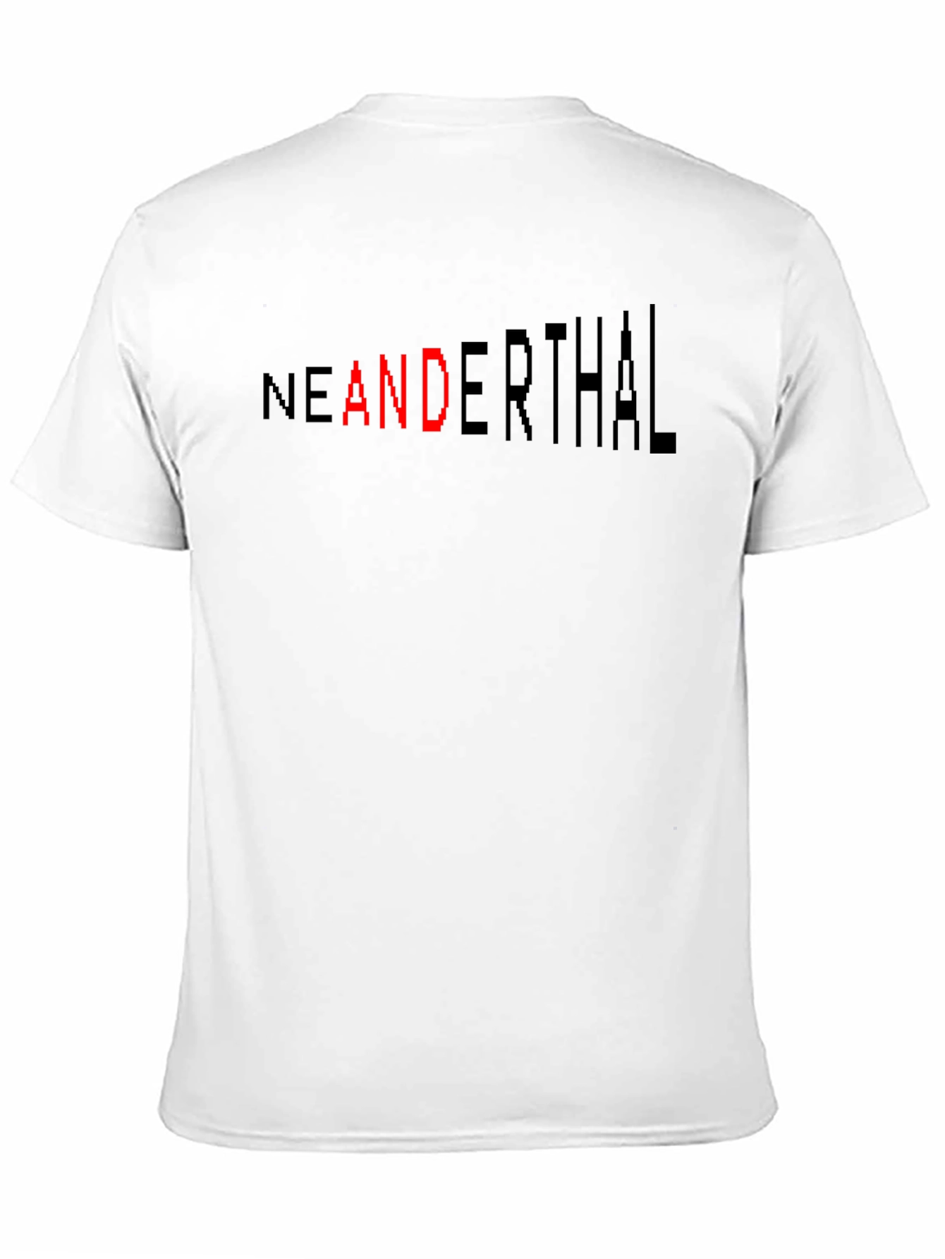 Neanderthal Graphic T-Shirt - Modern Twist on Prehistoric