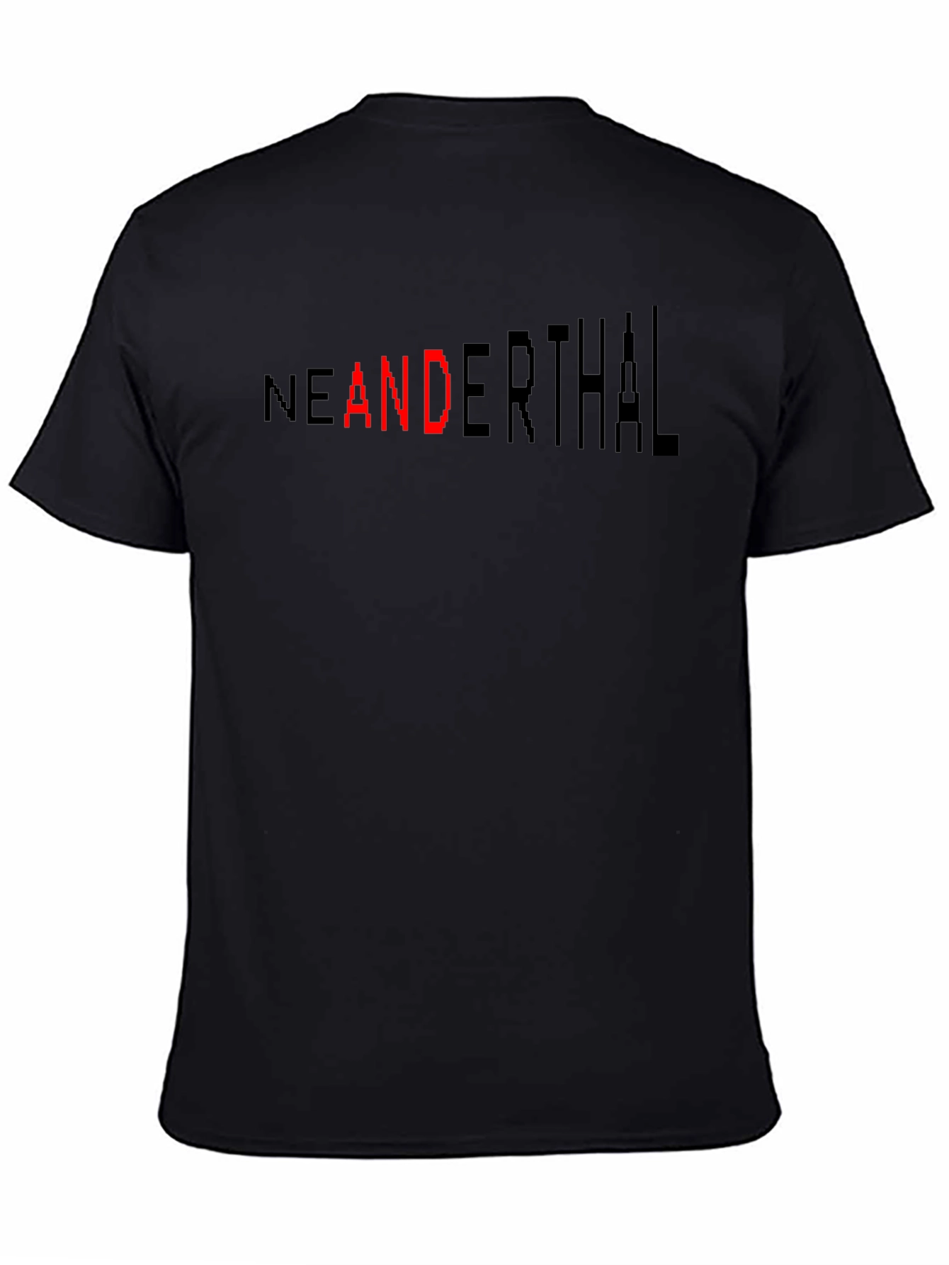 Neanderthal Graphic T-Shirt - Modern Twist on Prehistoric