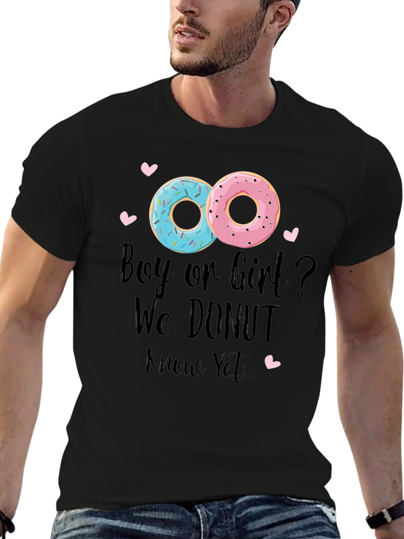 Gender Reveal We DONUT Know T-Shirt