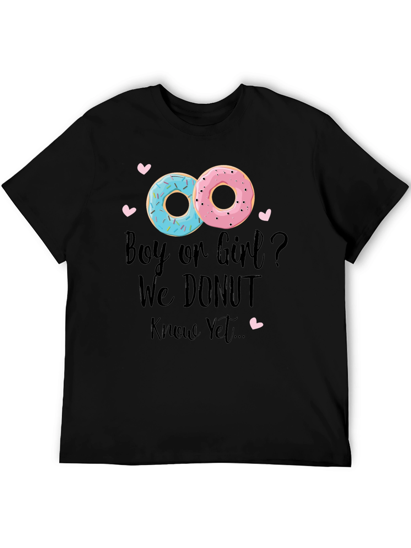 Gender Reveal We DONUT Know T-Shirt