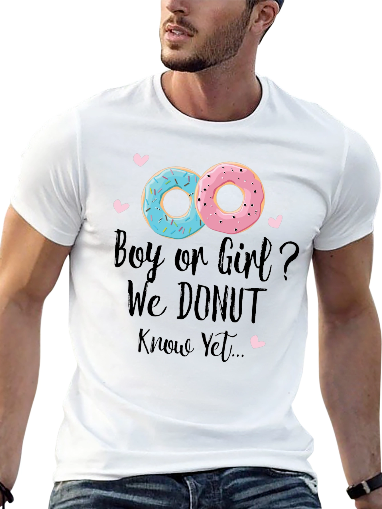 Gender Reveal We DONUT Know T-Shirt