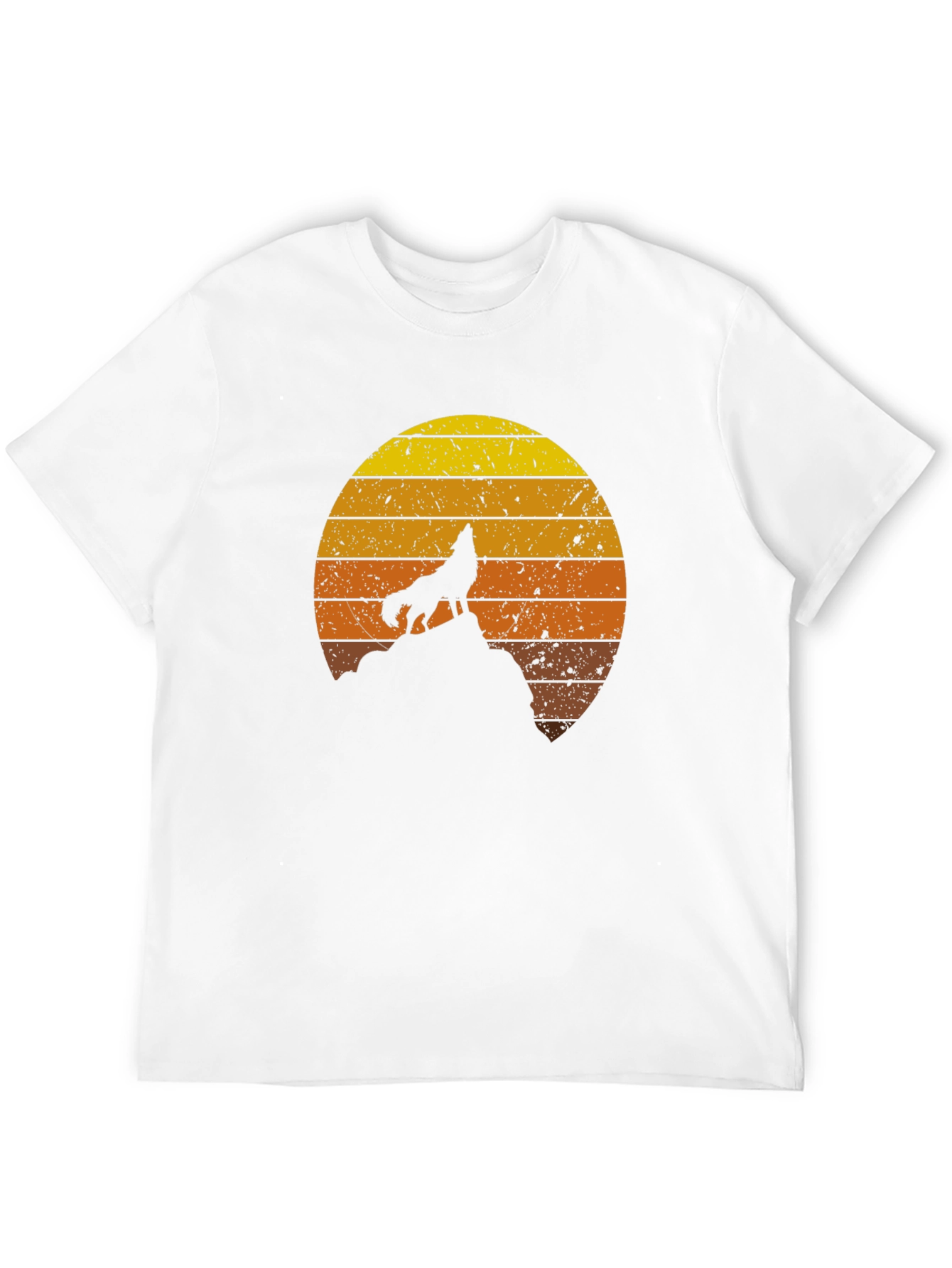 Wolf Sunset Graphic Tee - Unisex