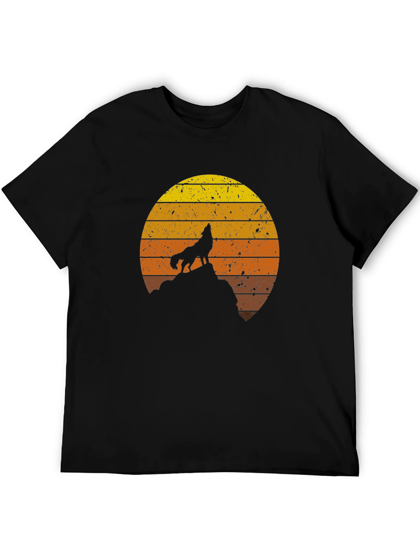 Wolf Sunset Graphic Tee - Unisex