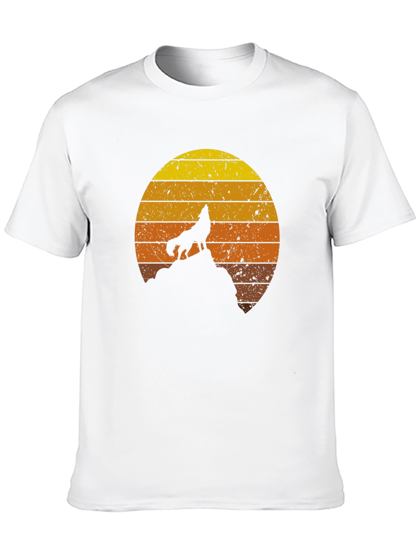Wolf Sunset Graphic Tee - Unisex