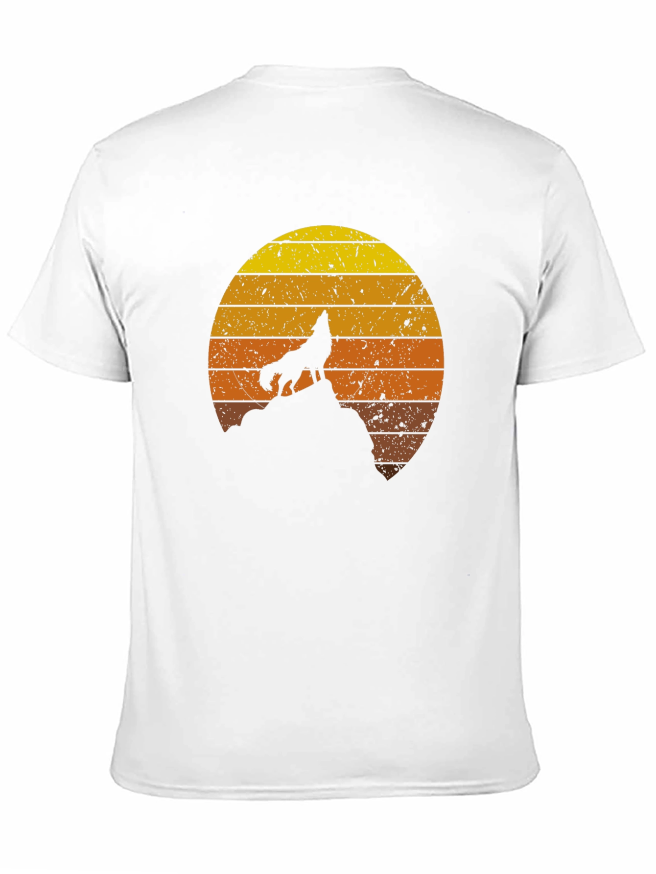 Wolf Sunset Graphic Tee - Unisex