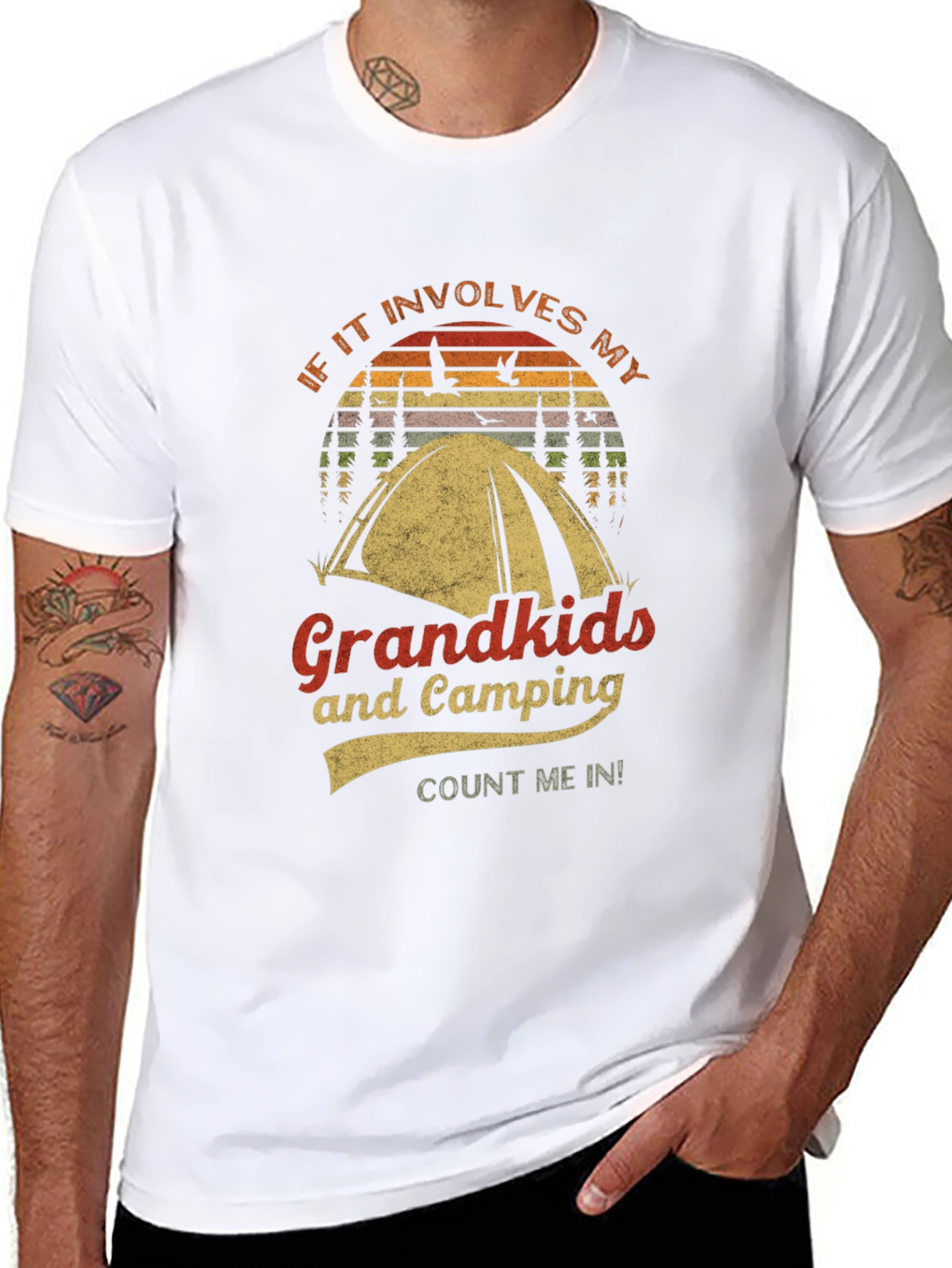 Grandkids and Camping T-Shirt