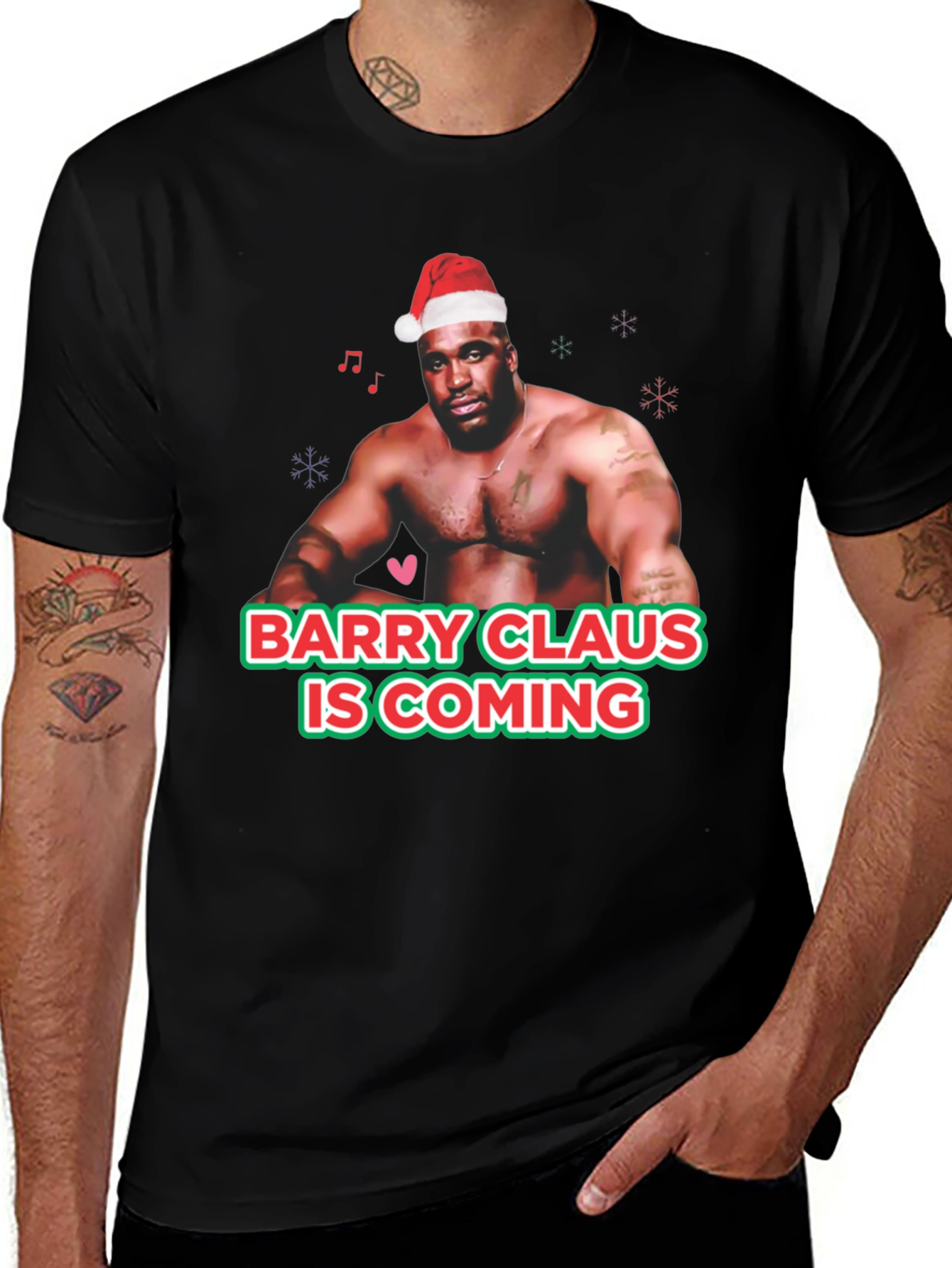 Barry Claus T-Shirt - Christmas Fun