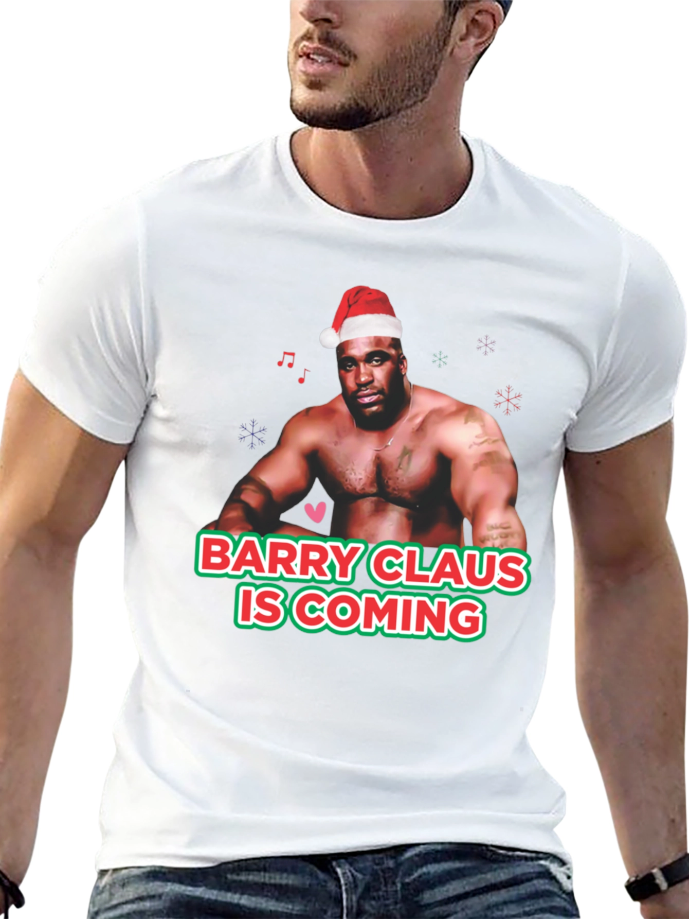 Barry Claus T-Shirt - Christmas Fun