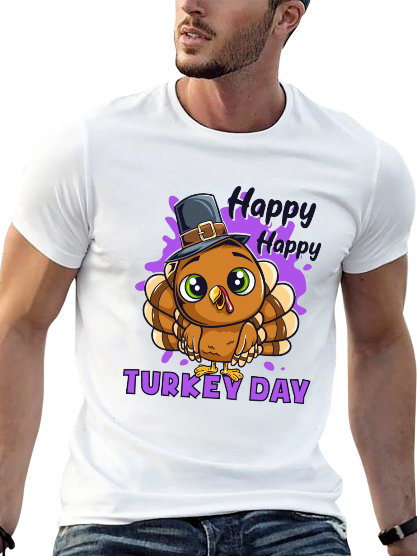 Happy Turkey Day Thanksgiving T-Shirt