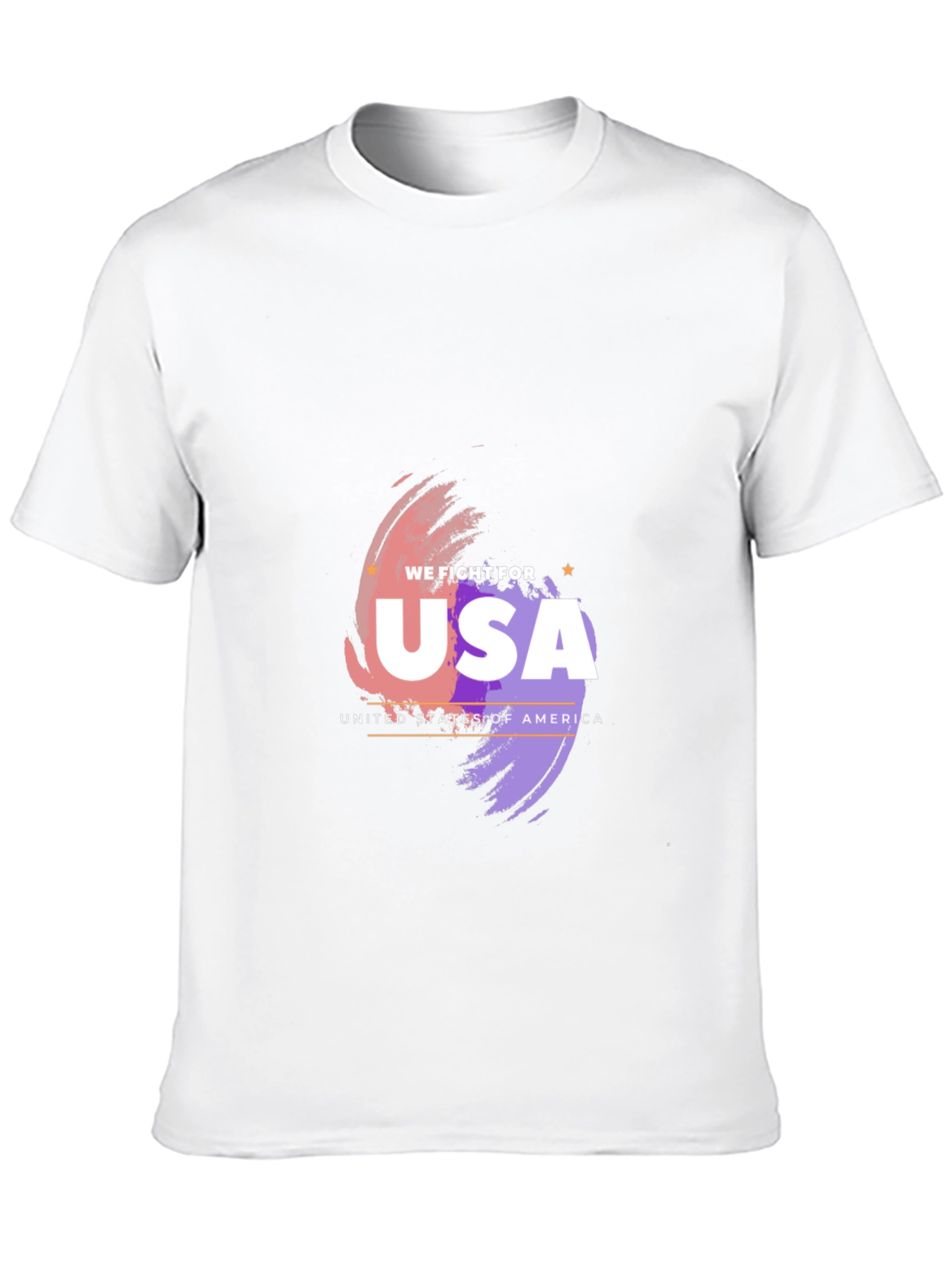 USA Pride Graphic Tee - Patriotic Black T-Shirt