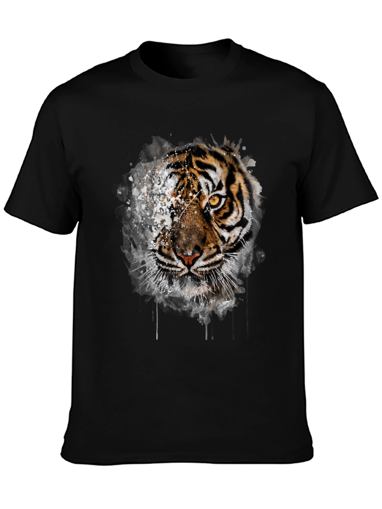 Tiger Graphic Tee - Unique Animal Print T-Shirt
