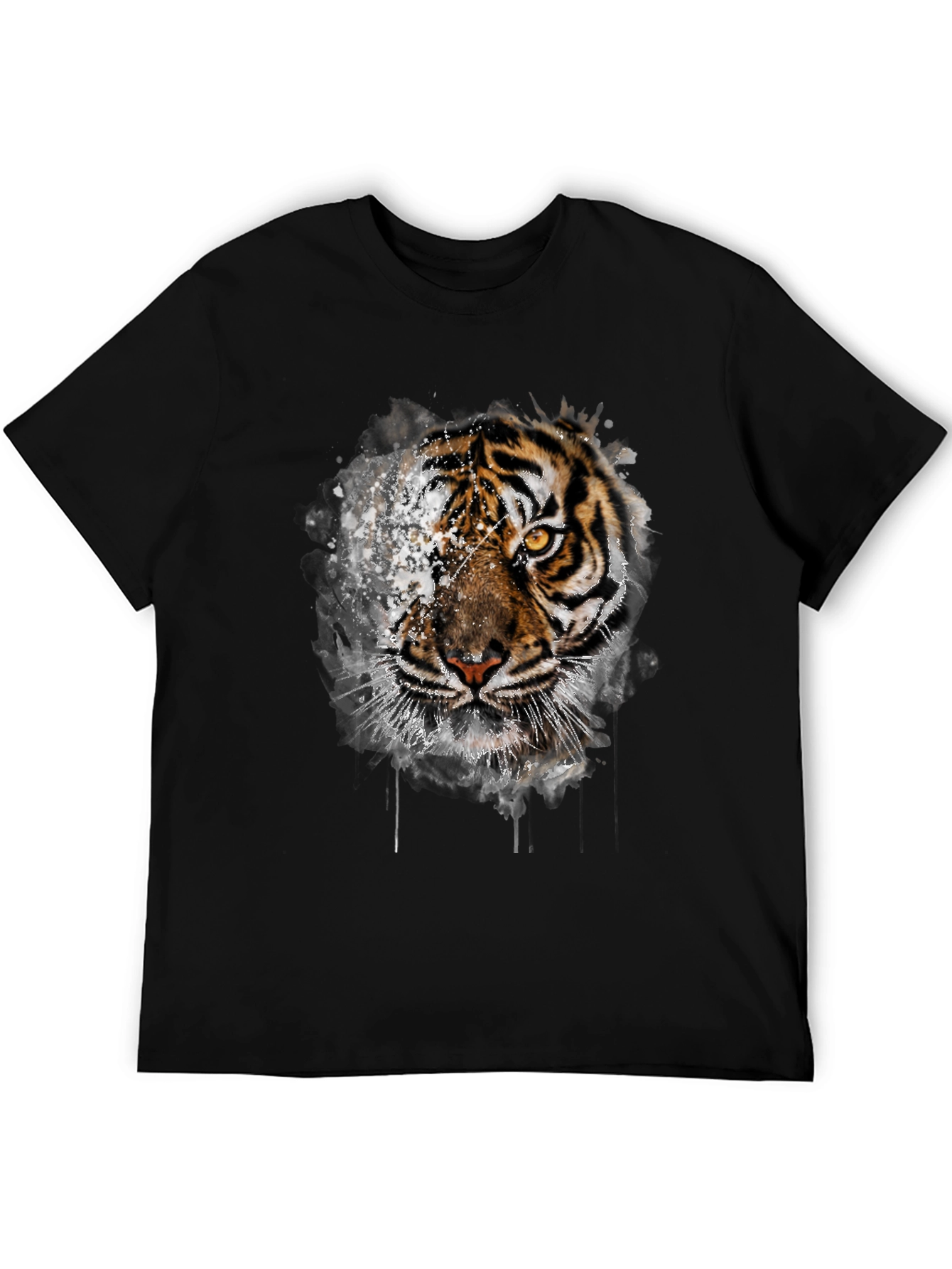 Tiger Graphic Tee - Unique Animal Print T-Shirt