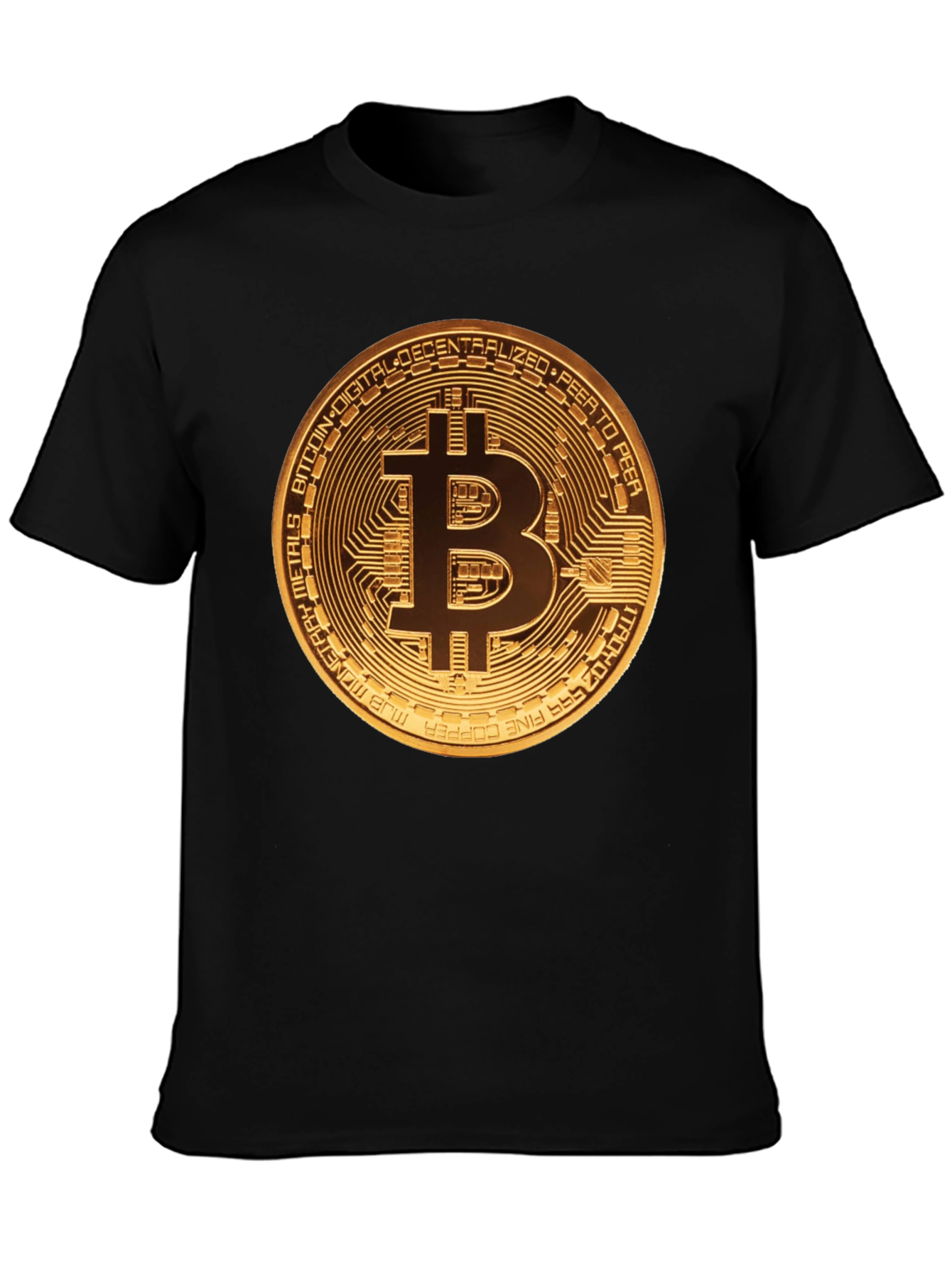 Bitcoin Graphic Tee - Crypto Enthusiast T-Shirt