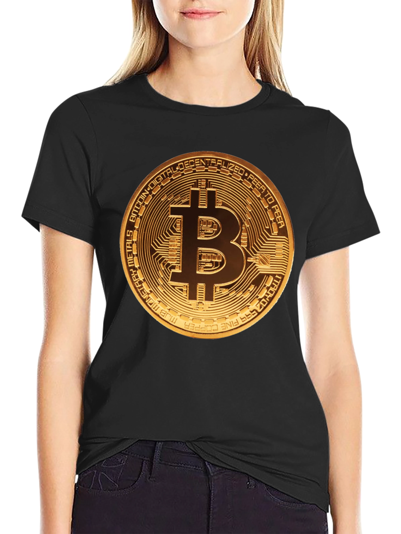 Bitcoin Graphic Tee - Crypto Enthusiast T-Shirt