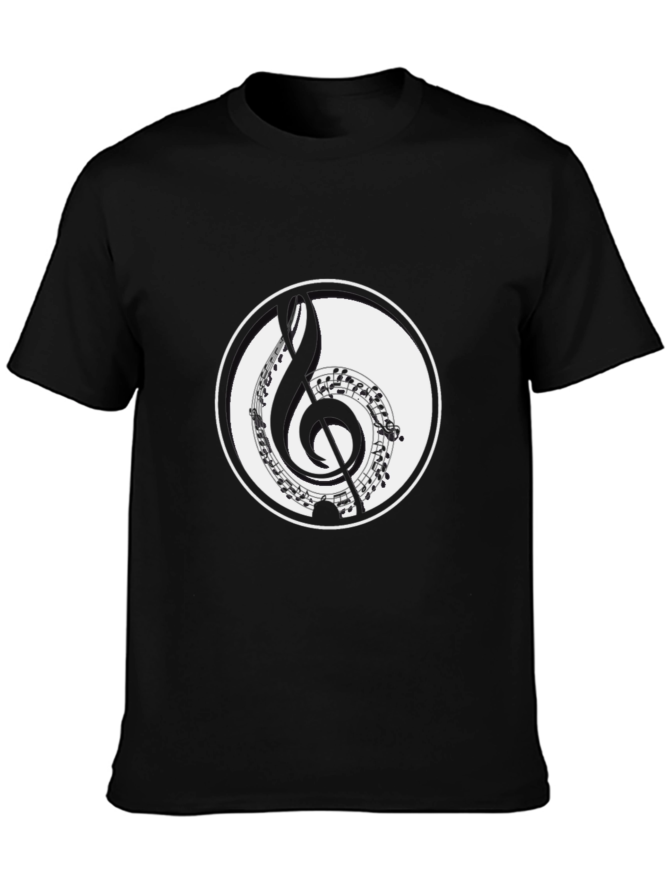 Music Notes Graphic Tee