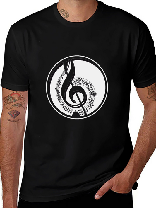Music Notes Graphic Tee
