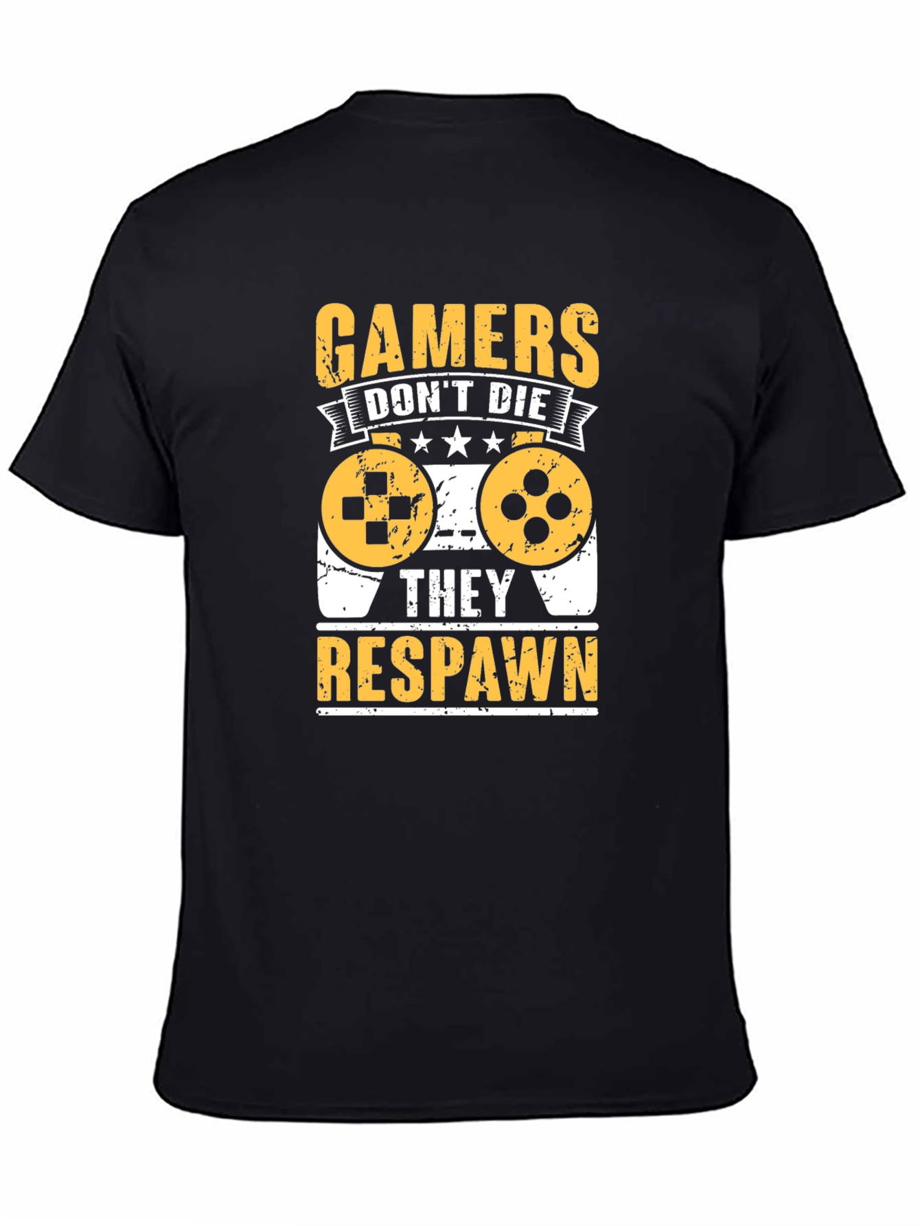 Gamers Dont Die T-Shirt Respawn Tee