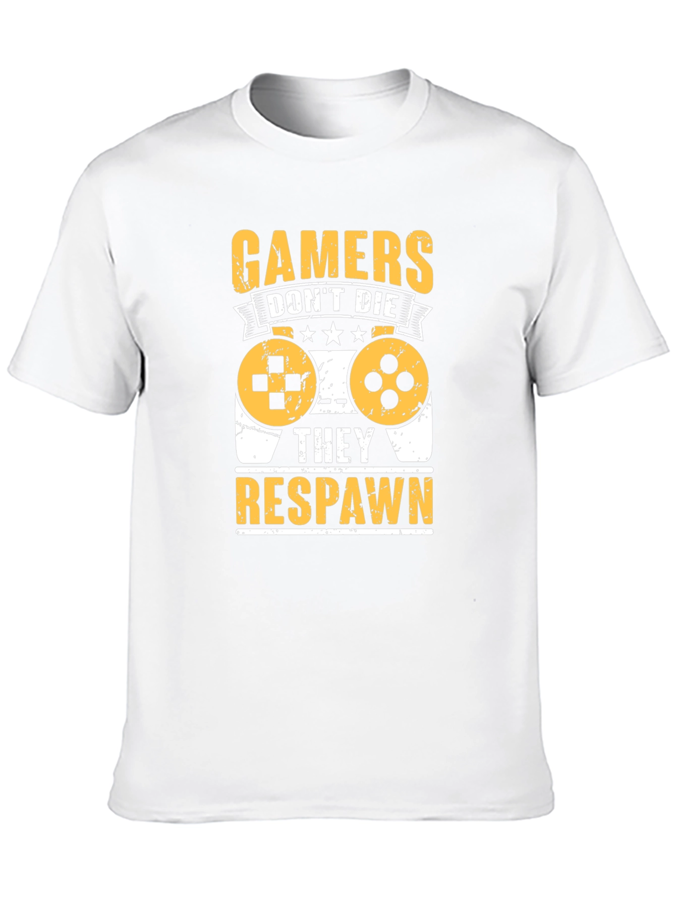 Gamers Dont Die T-Shirt Respawn Tee