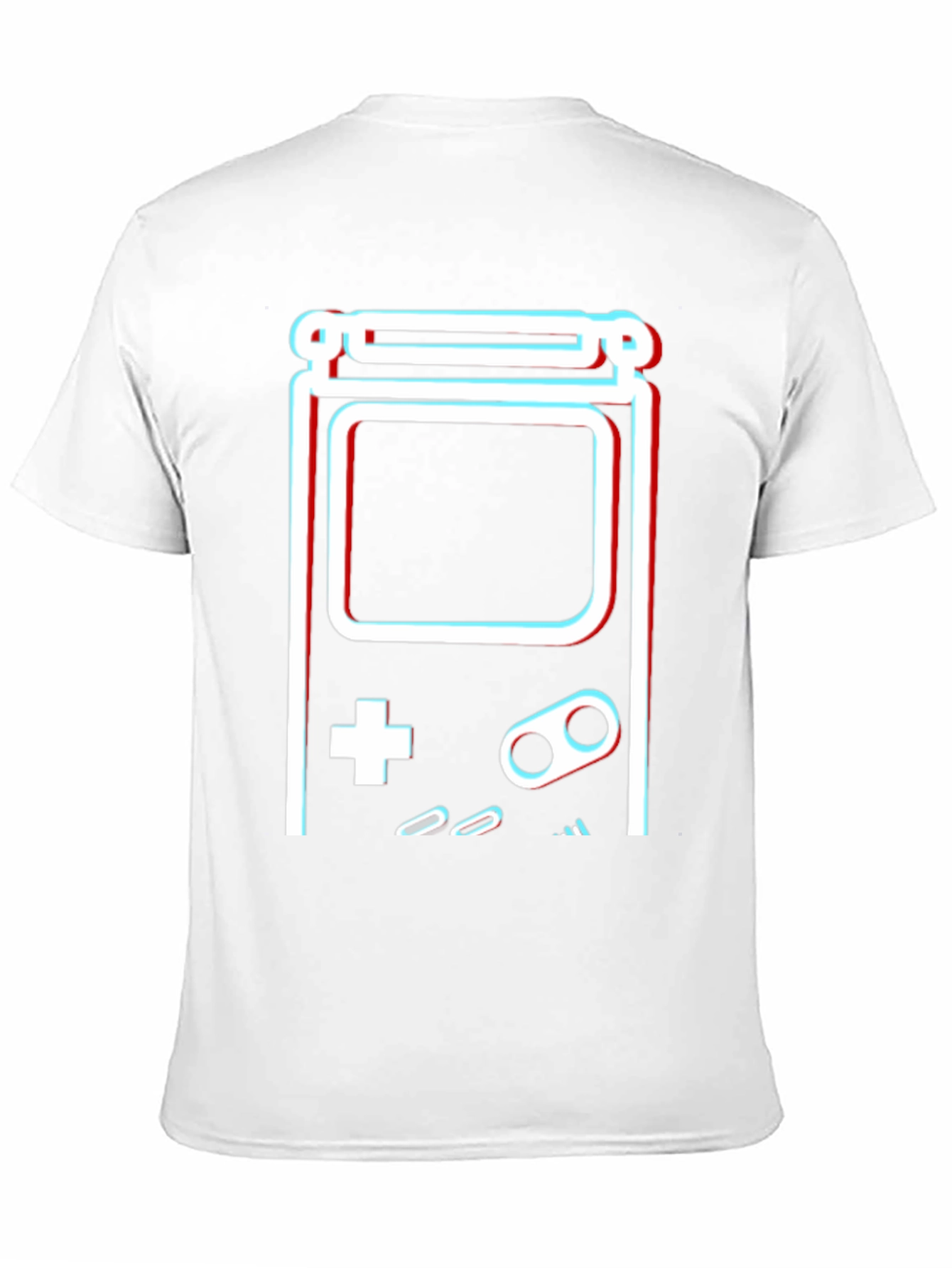 Retro Game Console Graphic T-Shirt - Black