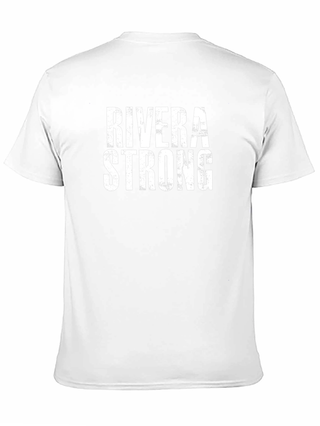 Rivera Strong Graphic Tee - Black Cotton T-Shirt