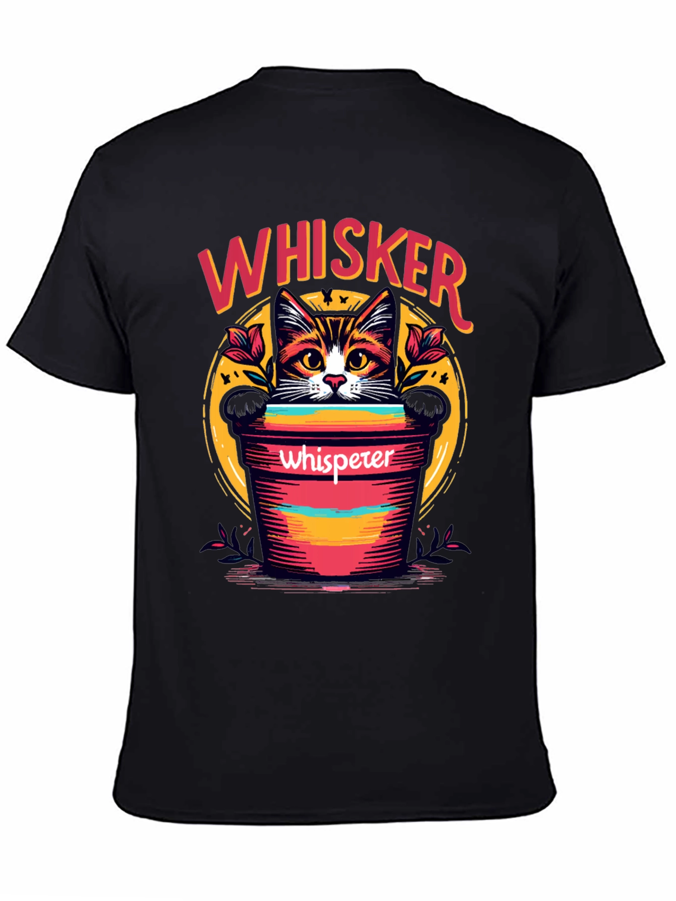 Whisker Whisperer Cat Graphic Tee - Unisex