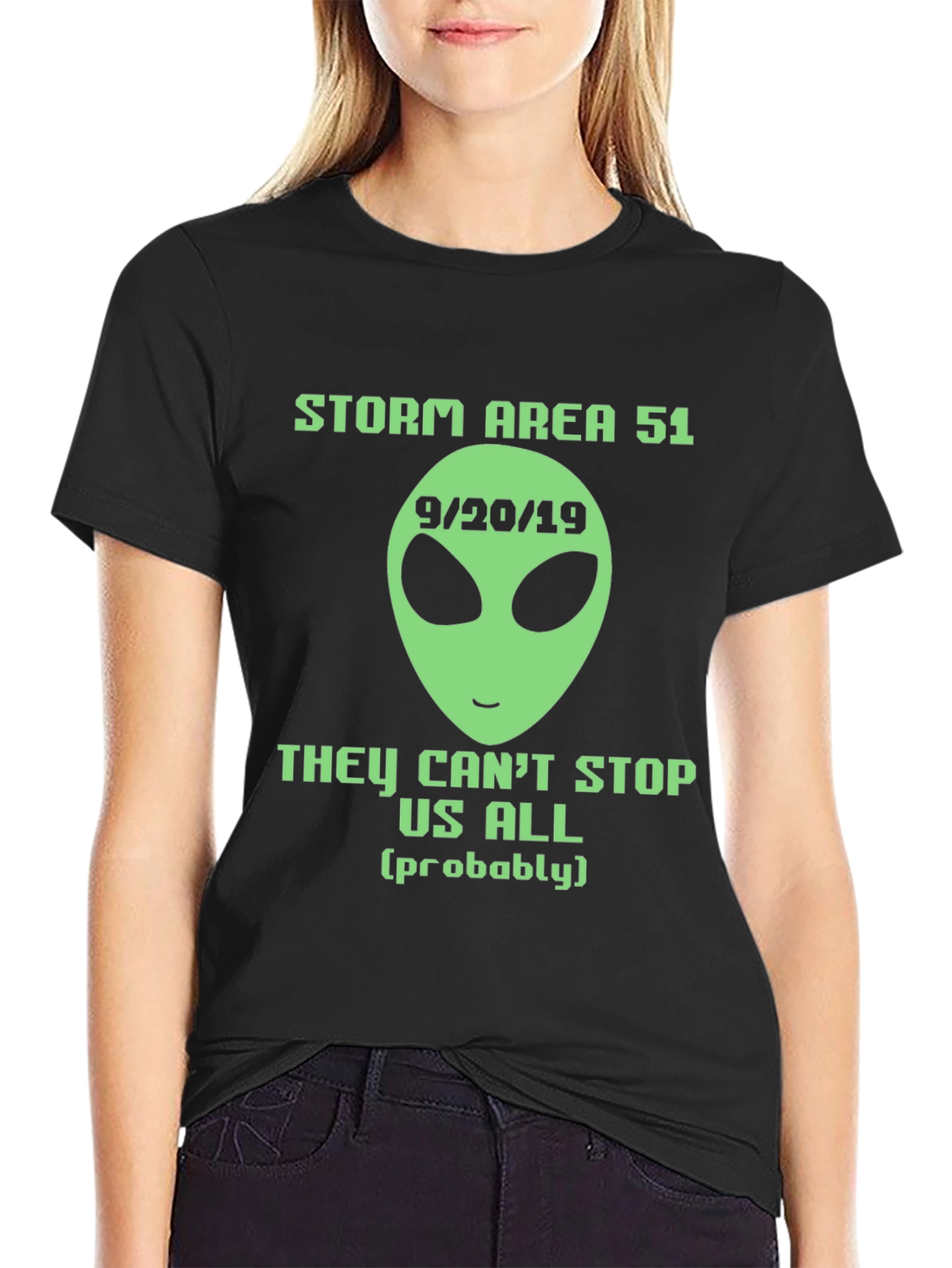 Storm Area 51 Alien Graphic Tee