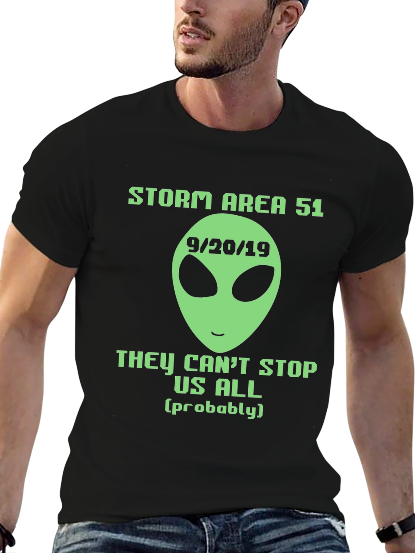 Storm Area 51 Alien Graphic Tee