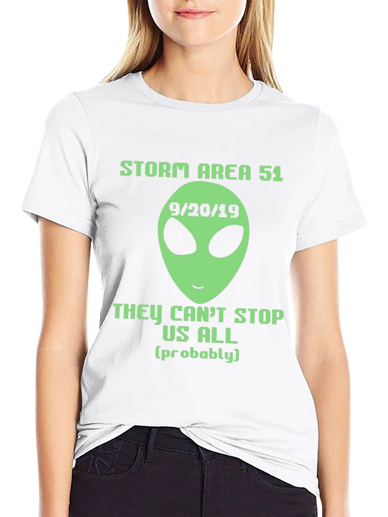 Storm Area 51 Alien Graphic Tee