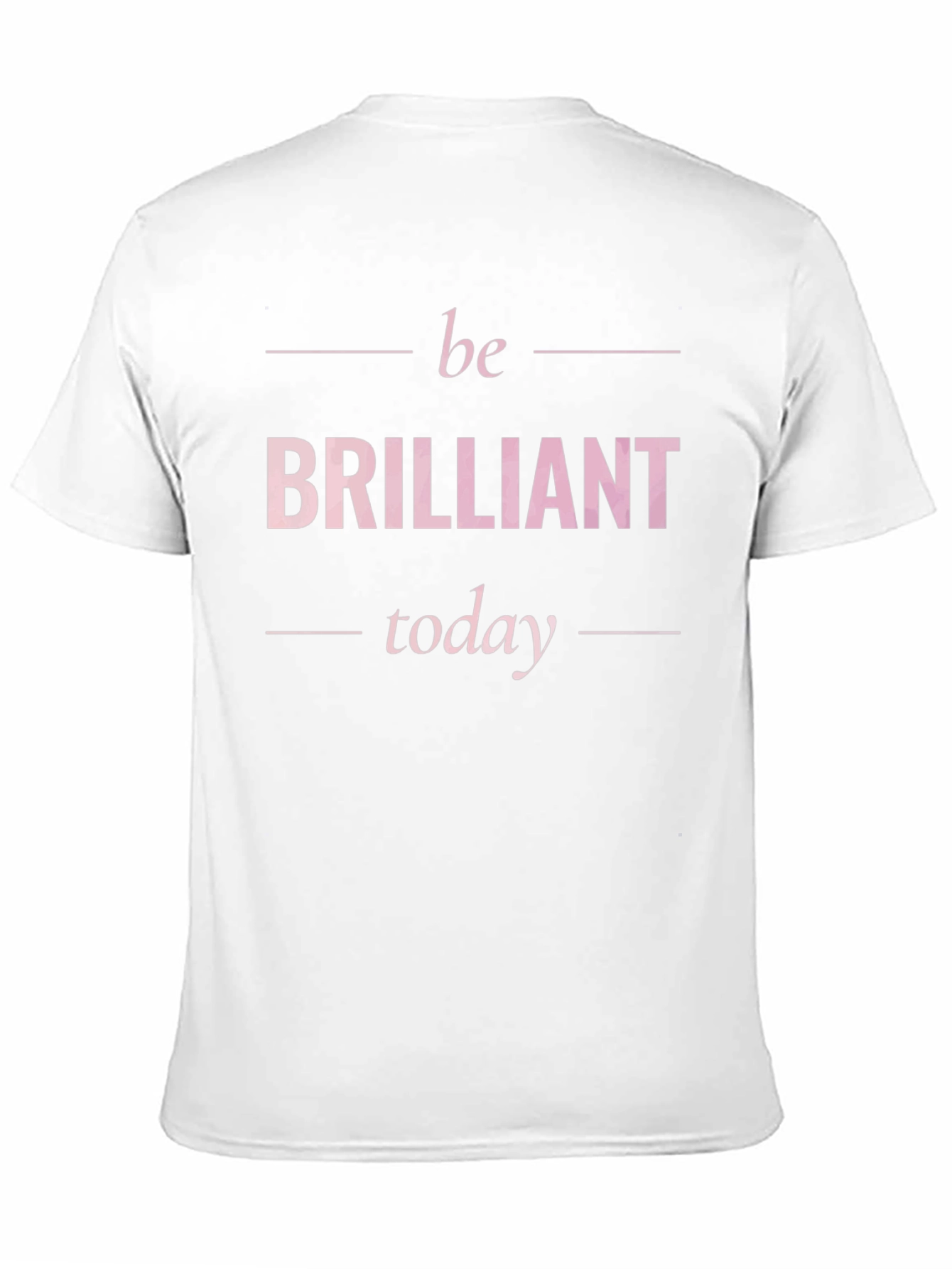 Be Brilliant Today Graphic Tee - Black T-Shirt
