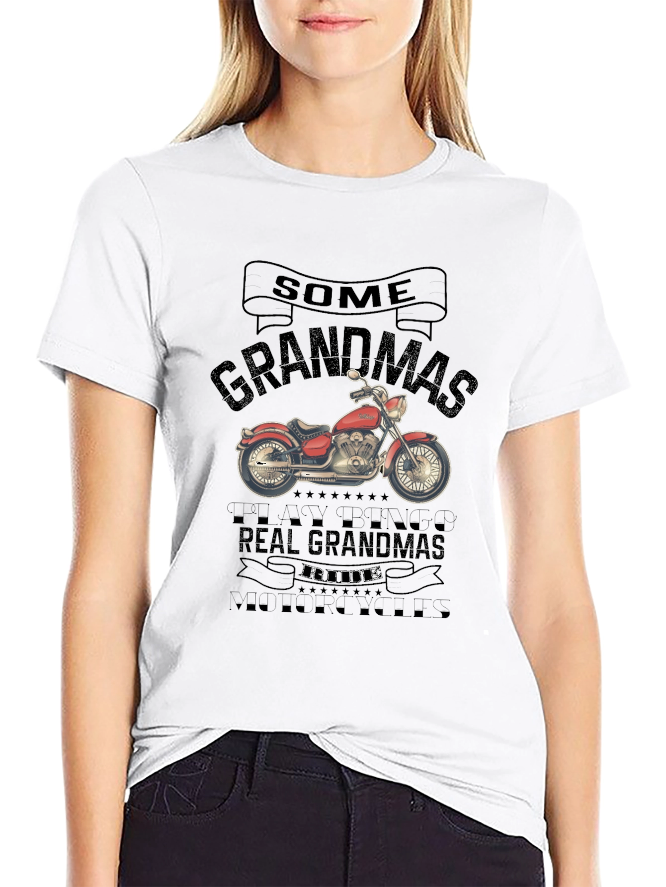 Some Grandmas Ride Motorcycles T-Shirt