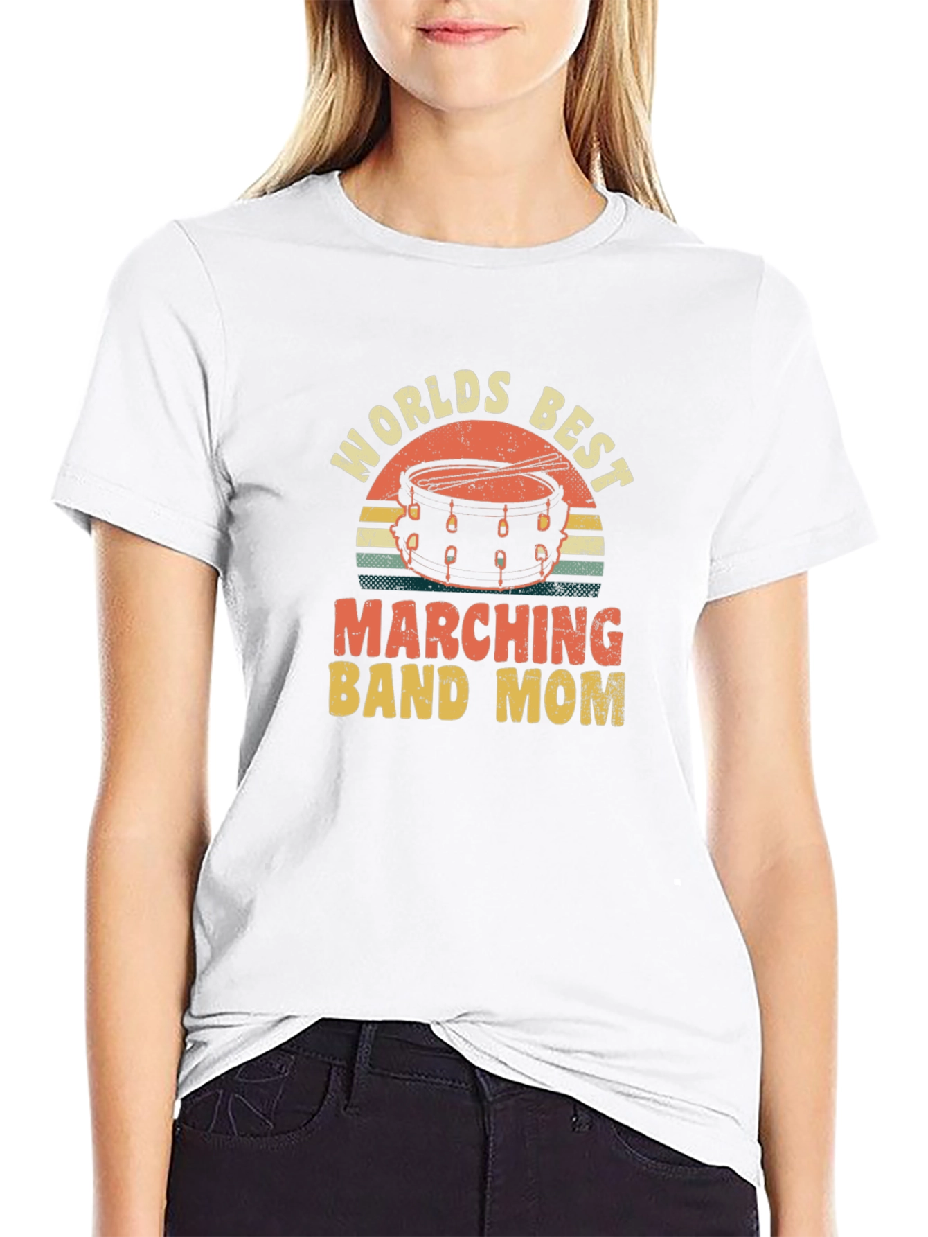 Worlds Best Marching Band Mom T-Shirt