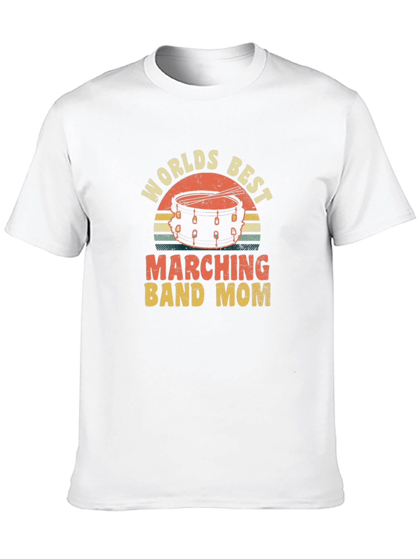 Worlds Best Marching Band Mom T-Shirt