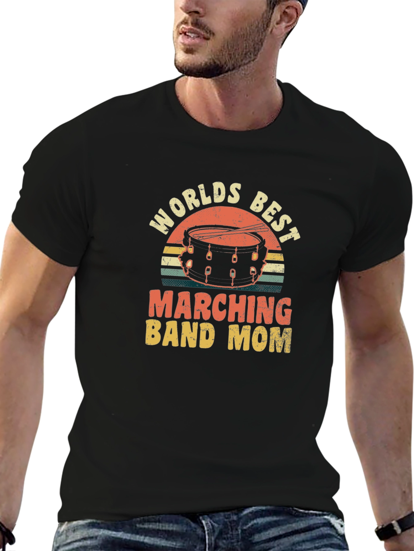 Worlds Best Marching Band Mom T-Shirt